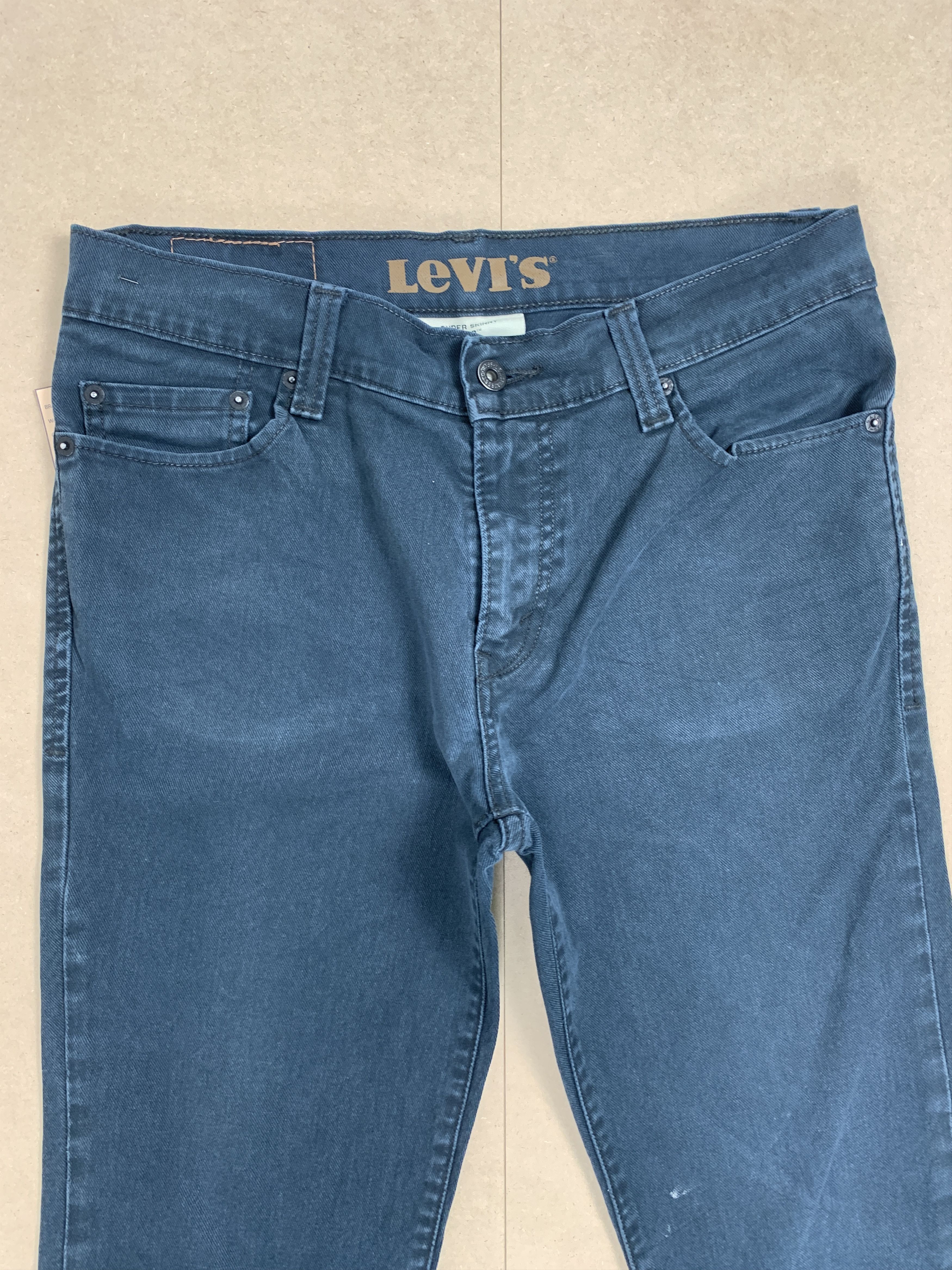 Levi's Vintage Levis 510 Skinny Black Jeans Size US 32 / EU 48 - 2 Thumbnail