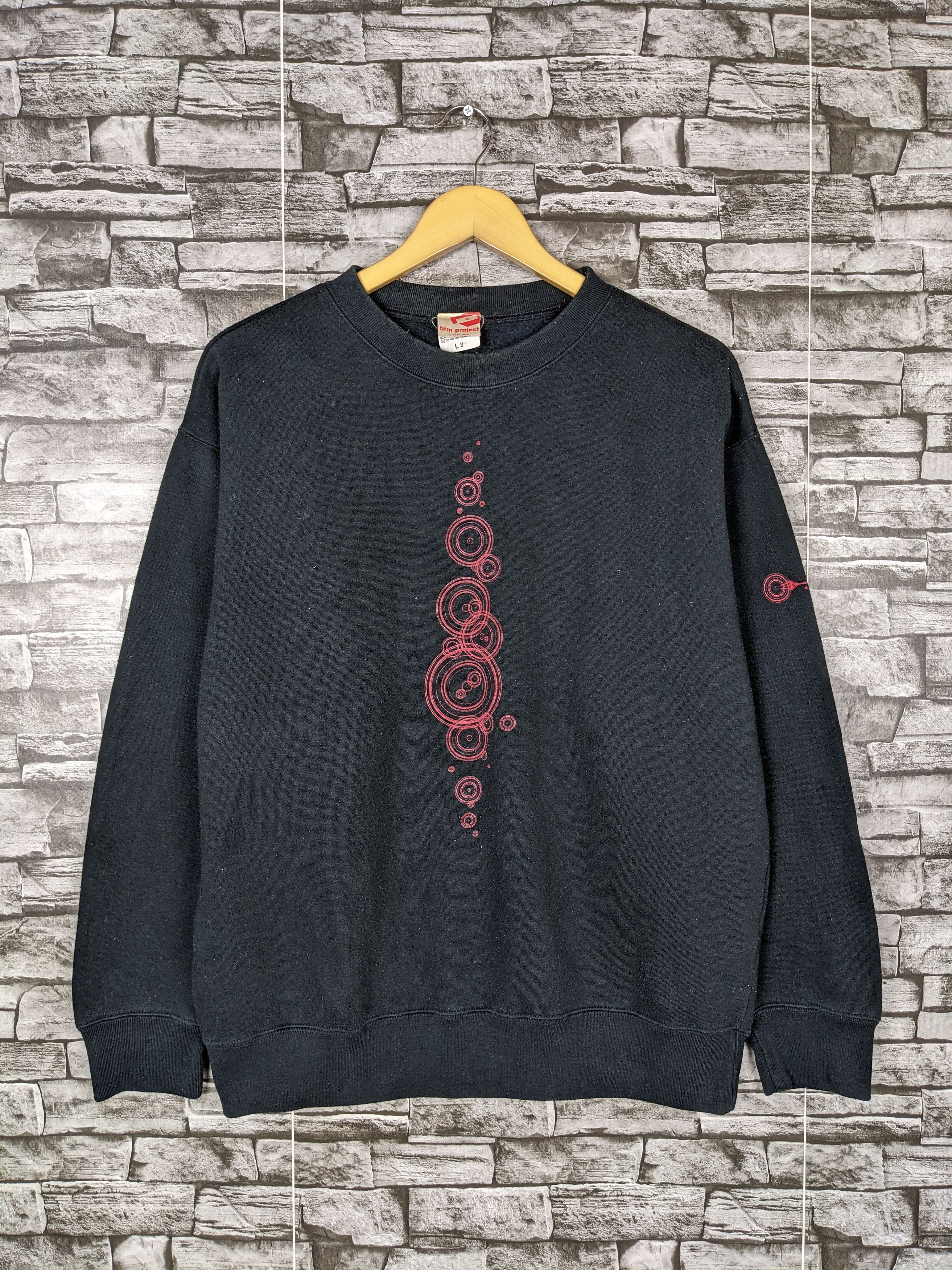Japanese Brand Vintage BTM Project Made In Japan Sweatshirt Sweater Pull Size US L / EU 52-54 / 3 - 3 Thumbnail