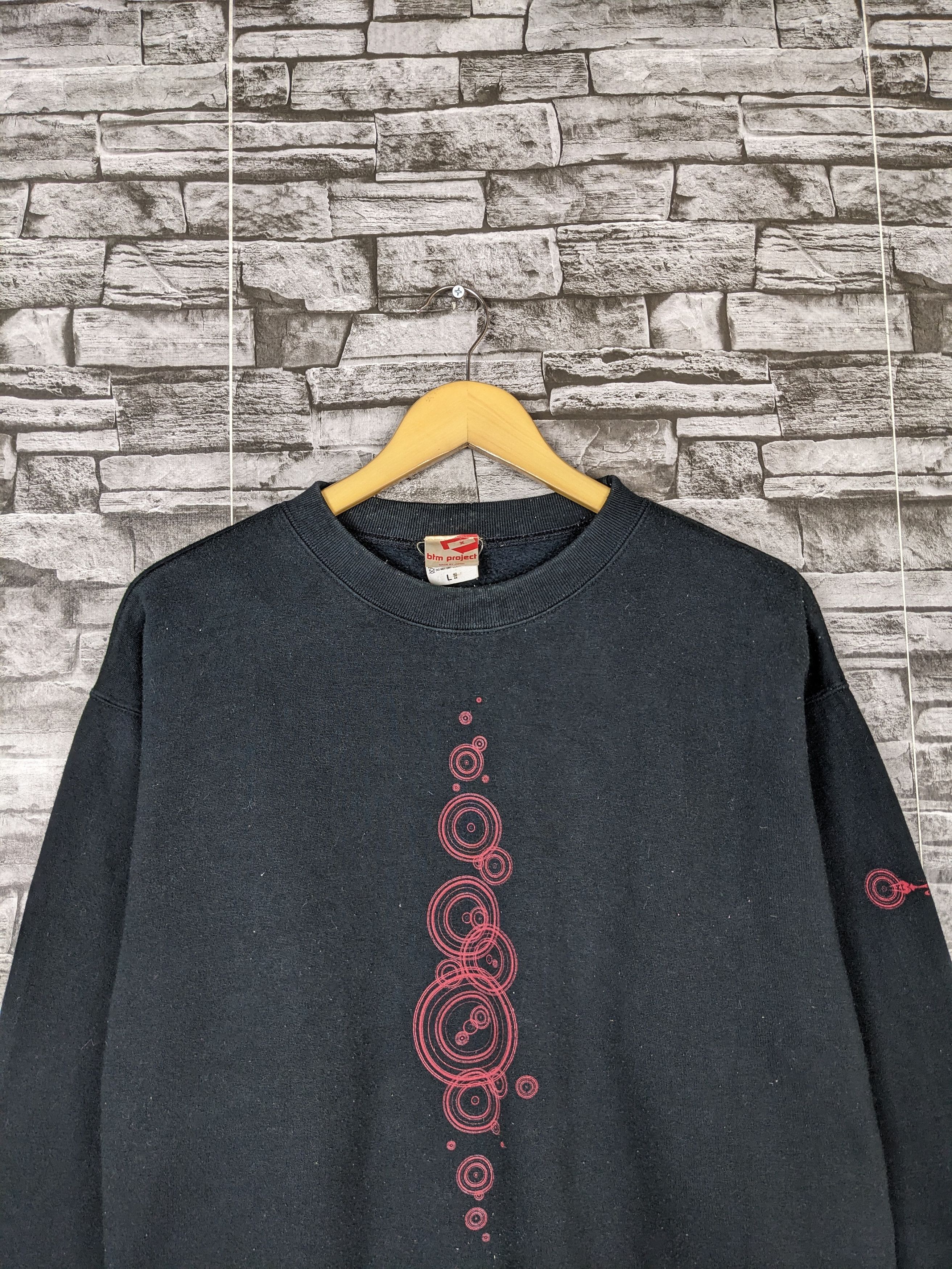 Japanese Brand Vintage BTM Project Made In Japan Sweatshirt Sweater Pull Size US L / EU 52-54 / 3 - 4 Thumbnail