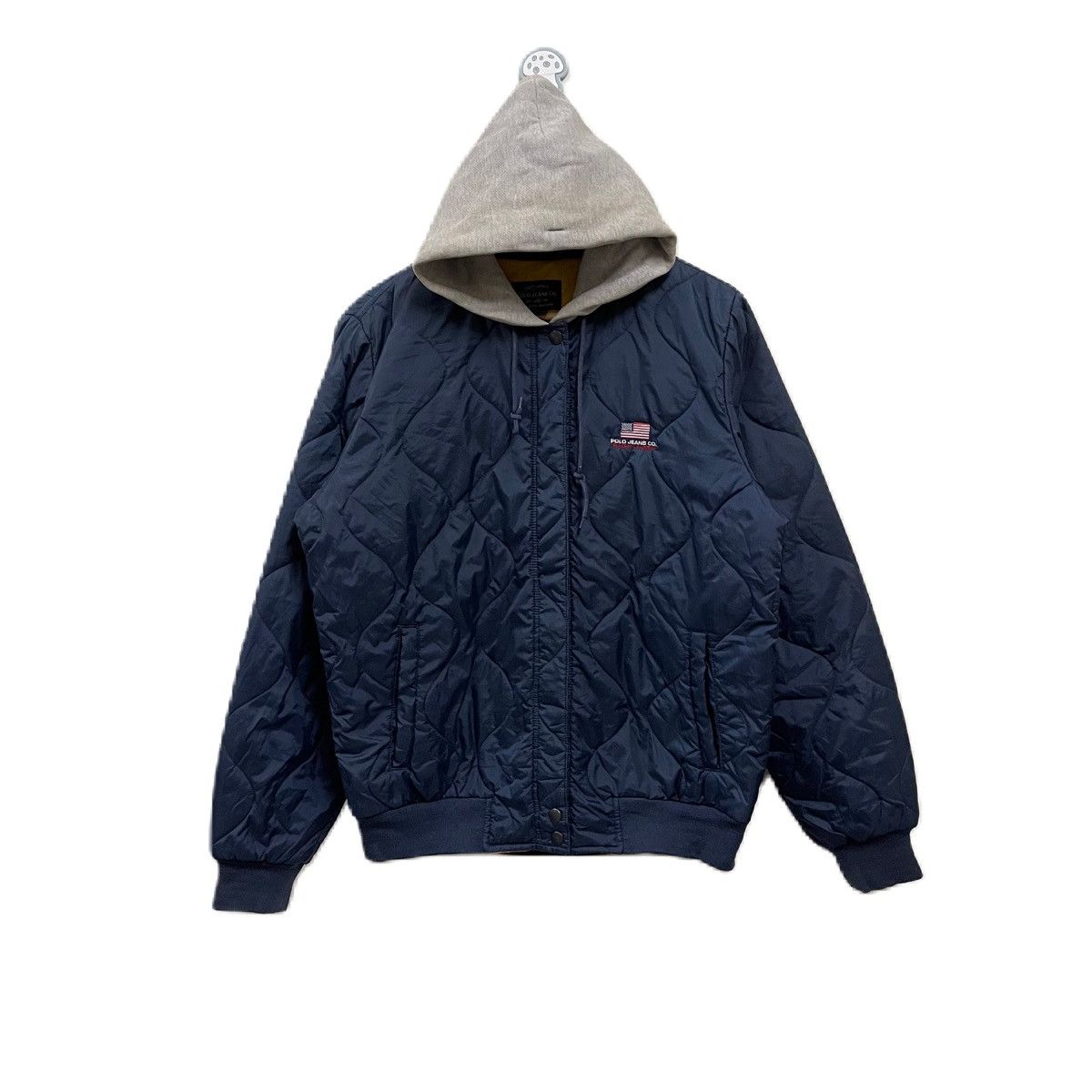 Polo Ralph Lauren Vintage polo ralph lauren jeans quilted hoodie jacket Size US L / EU 52-54 / 3 - 1 Thumbnail