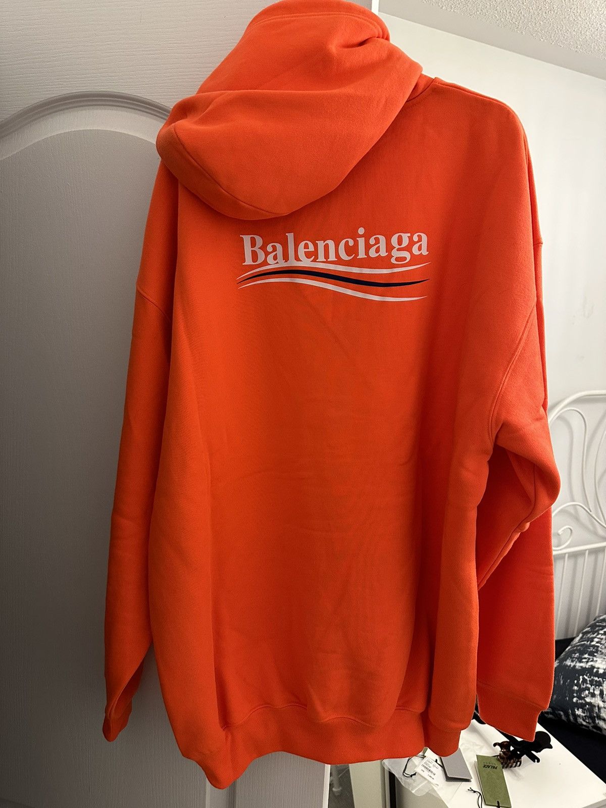 Balenciaga Balenciaga Campaign logo hoodie Size US S / EU 44-46 / 1 - 3 Thumbnail