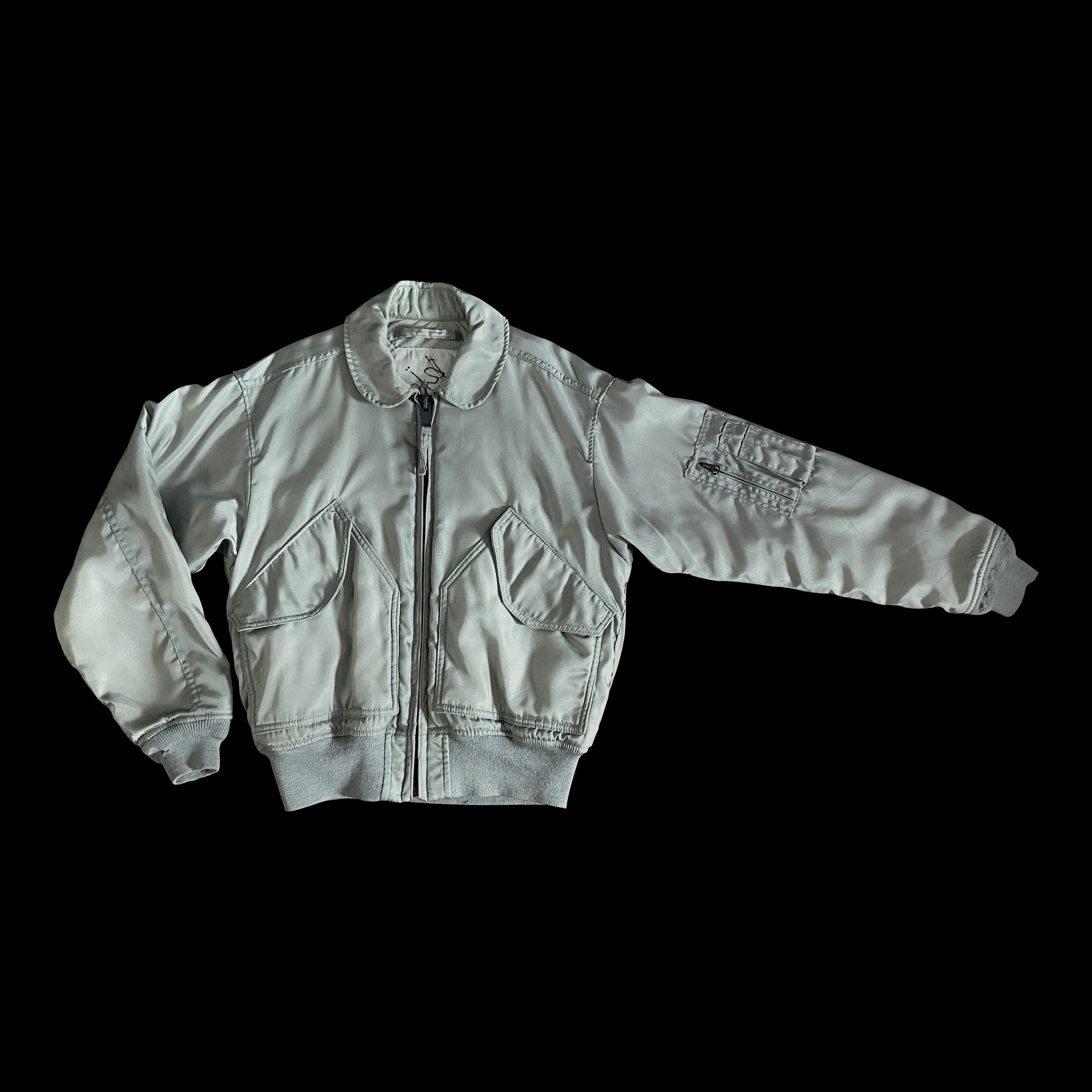 Japanese Brand Vintage 90s Flight Jacket Size US S / EU 44-46 / 1 - 2 Thumbnail