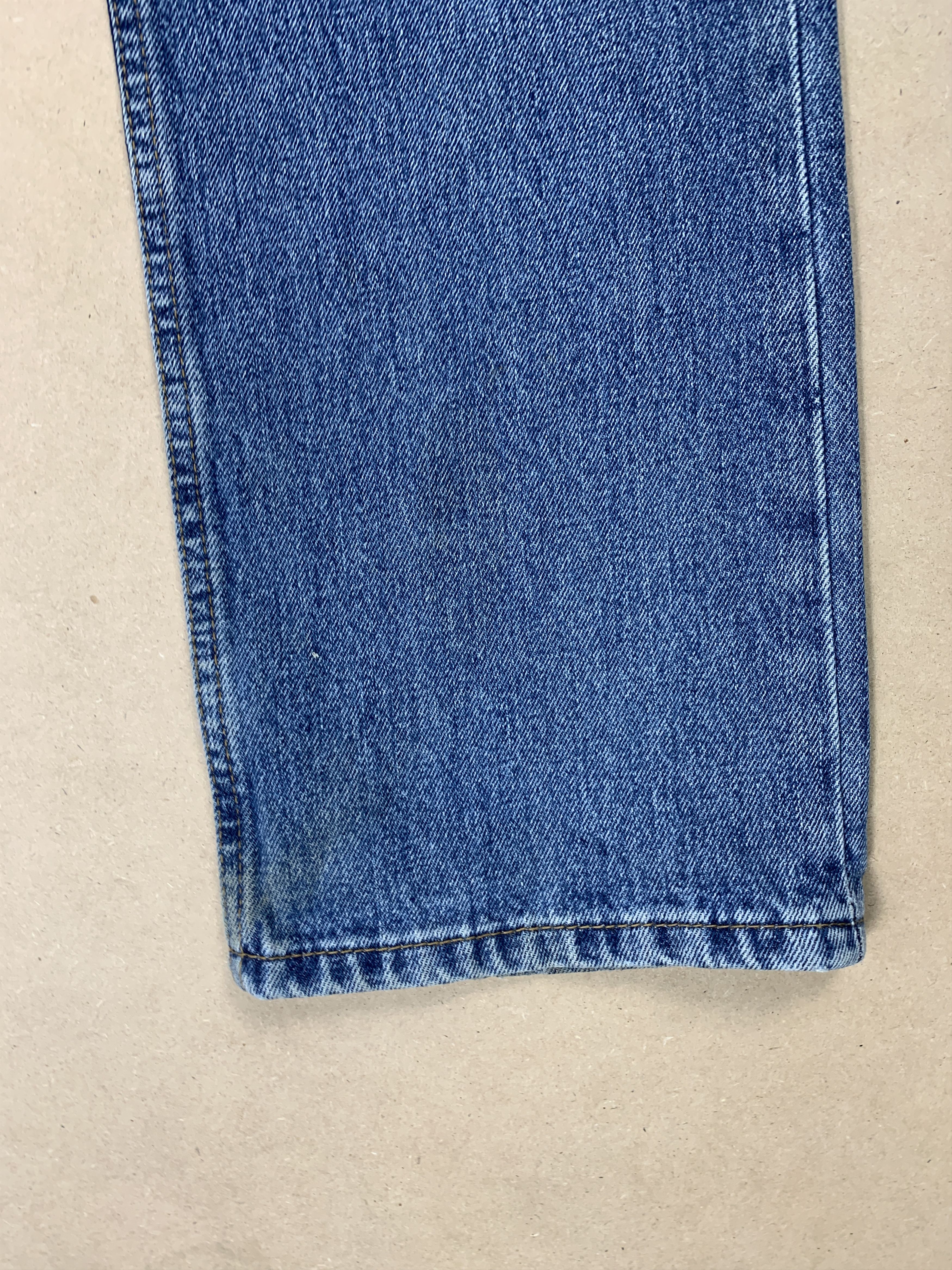 Levi's Vintage Levis 516 Straight Cut Blue Jeans Size US 30 / EU 46 - 3 Thumbnail