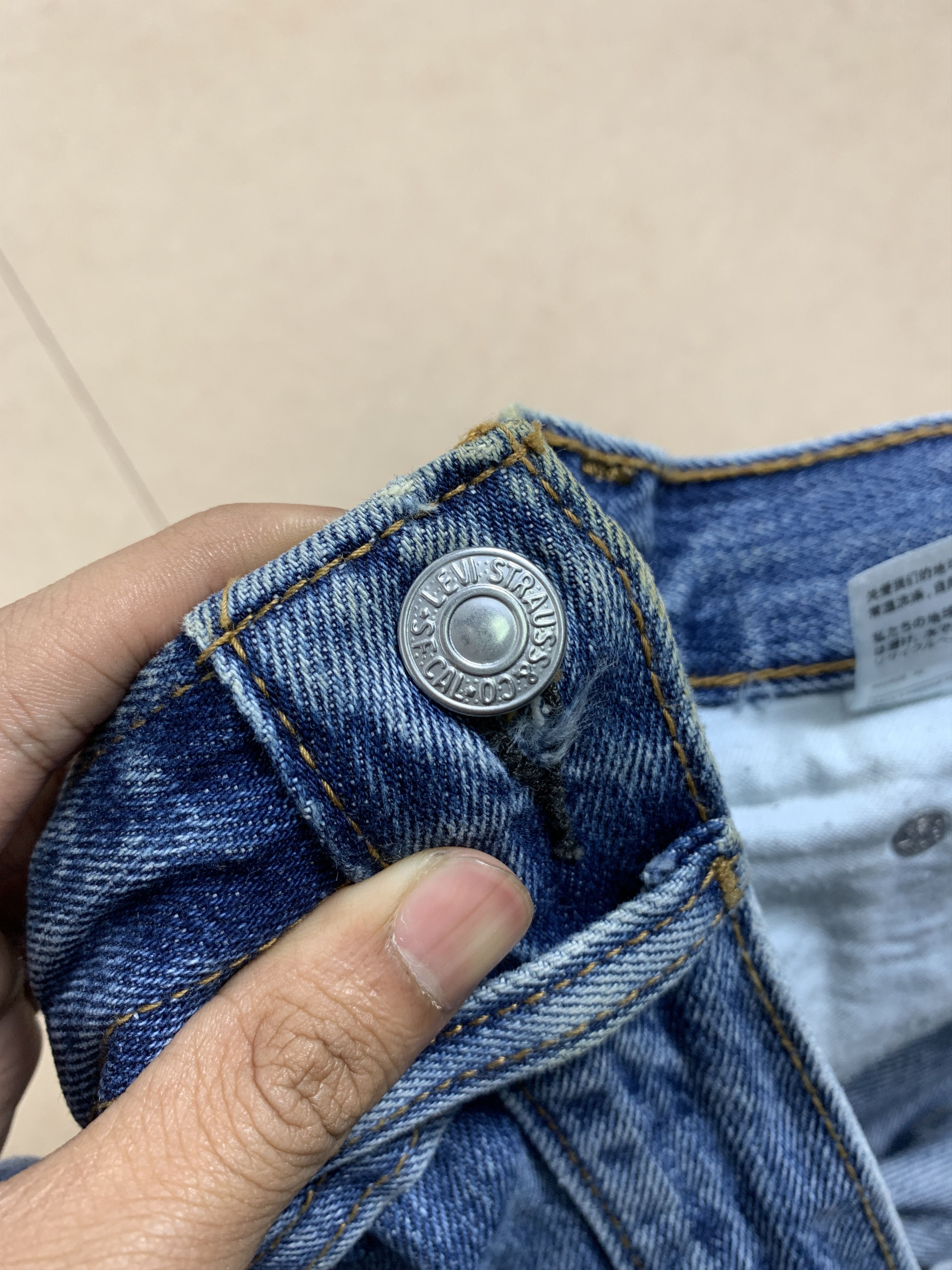 Levi's Vintage Levis 516 Straight Cut Blue Jeans Size US 30 / EU 46 - 19 Thumbnail