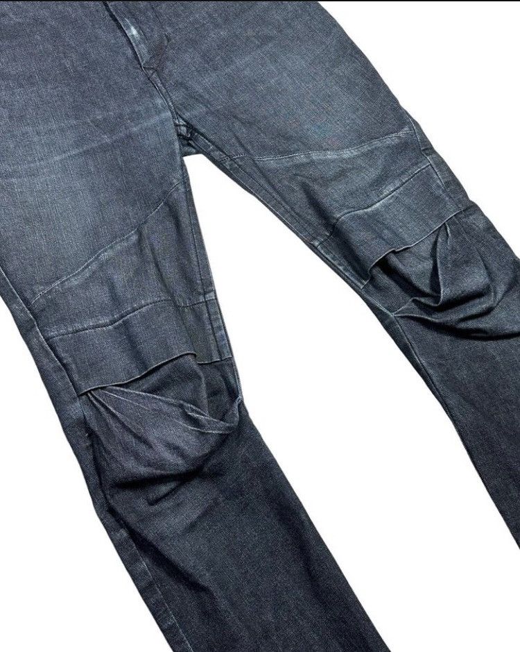 Julius 17AW Julius Arched Denim Pants Size US 31 - 2 Thumbnail