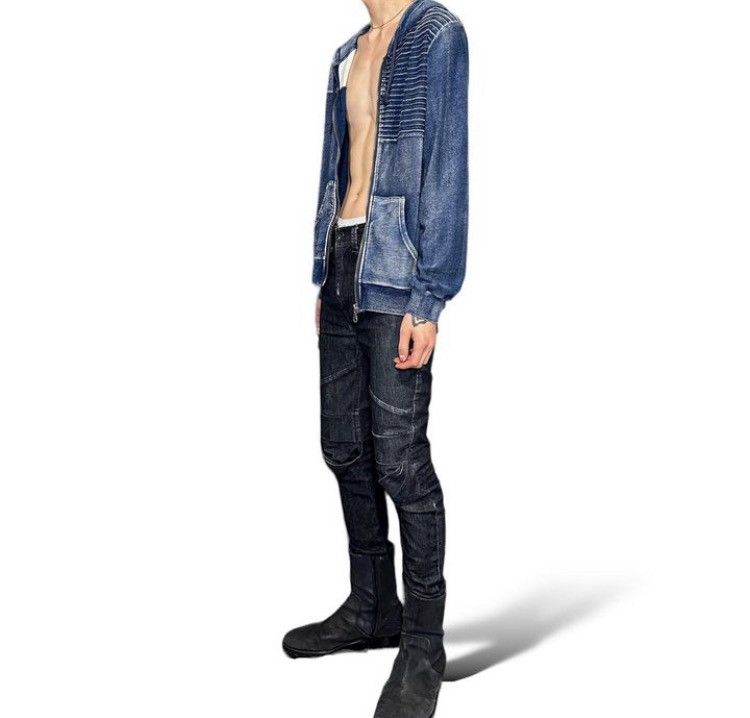 Julius 17AW Julius Arched Denim Pants Size US 31 - 8 Thumbnail
