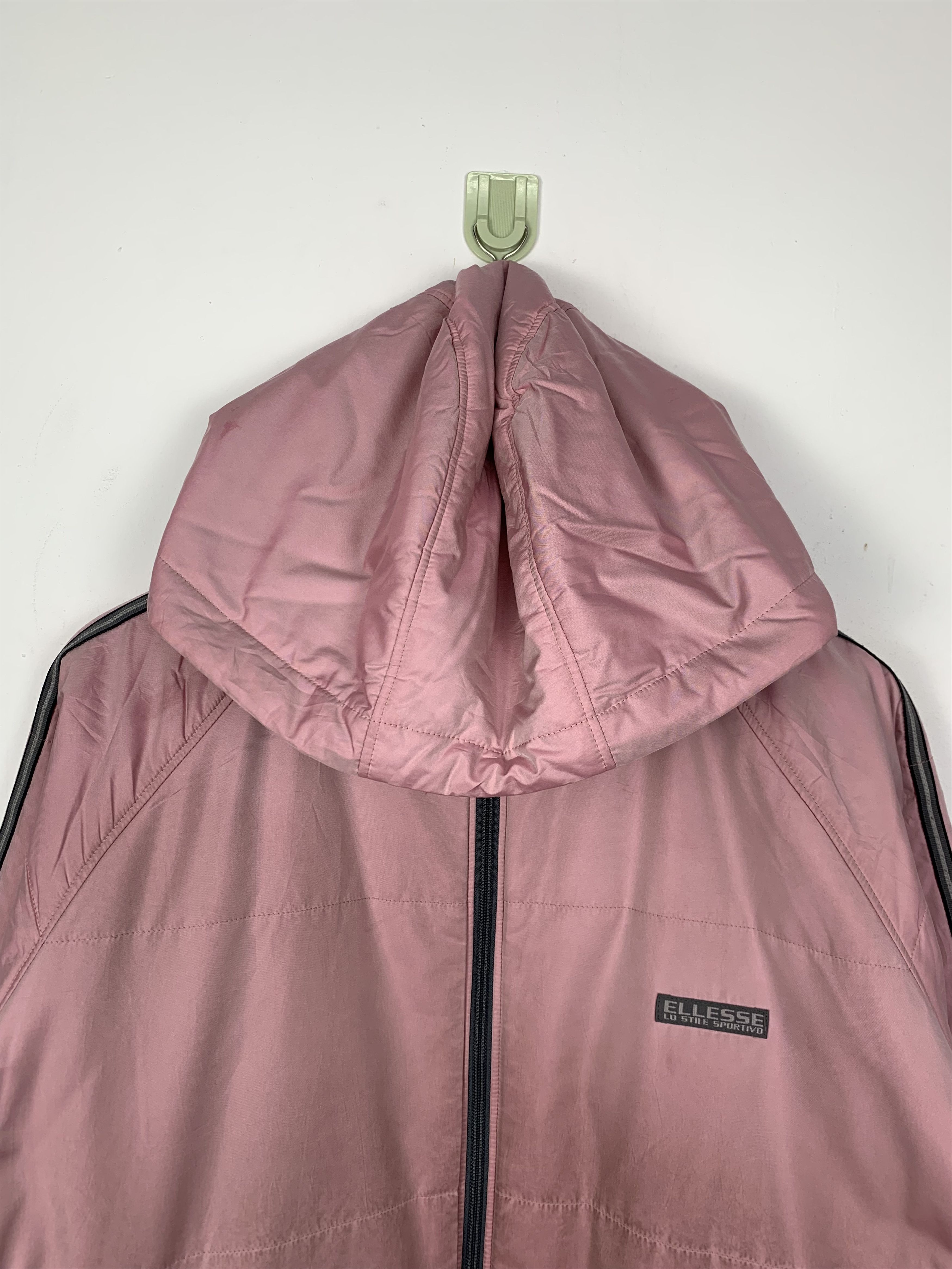 Ellesse Vintage ELLESSE Puffer Zip Up Hoodie Jackets J0636 Size M / US 6-8 / IT 42-44 - 2 Thumbnail