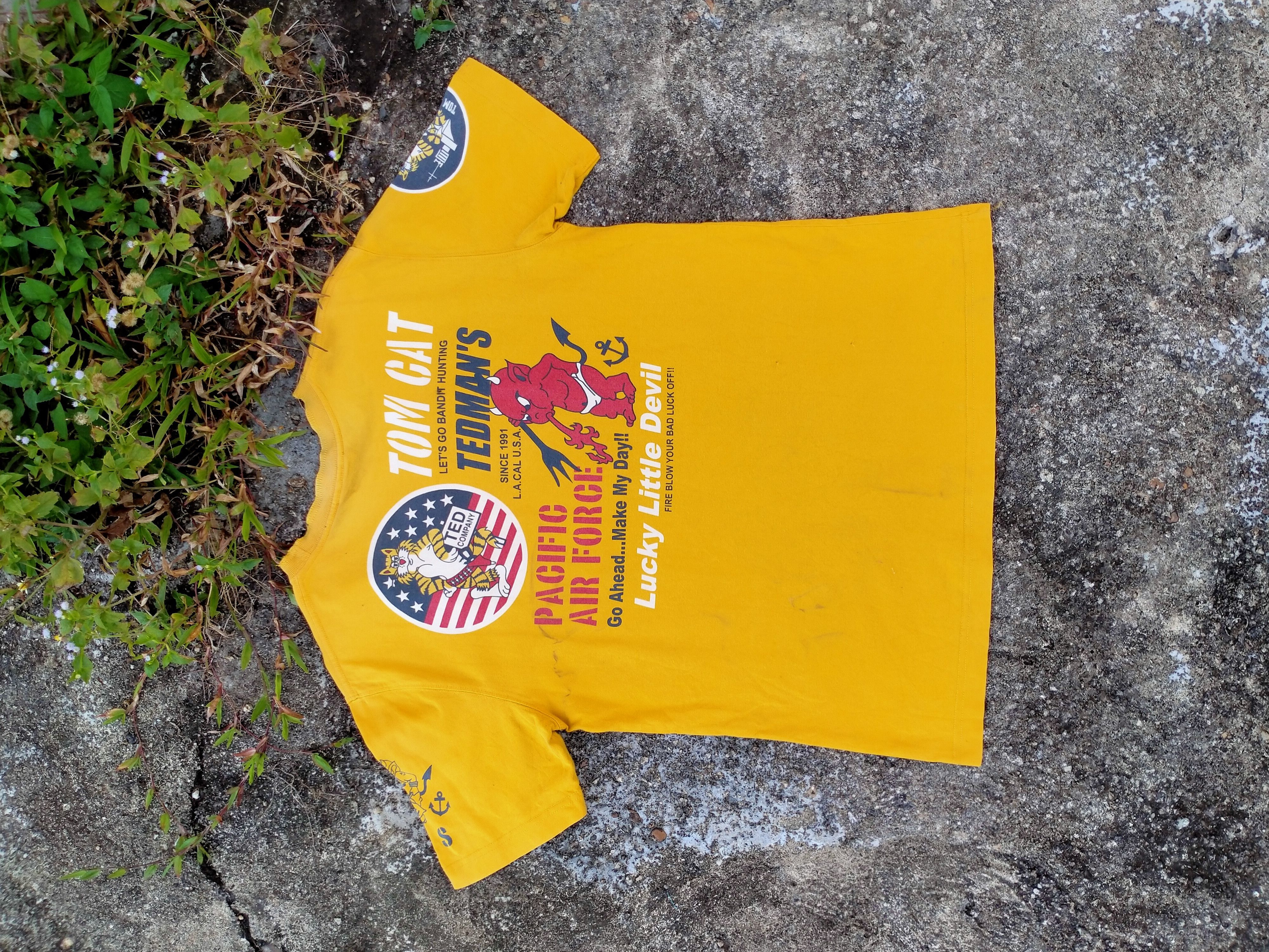 Tedman DISTRESSED U.S.MARINE CORPS BY TED COMPANY SHIRT Size US M / EU 48-50 / 2 - 9 Thumbnail