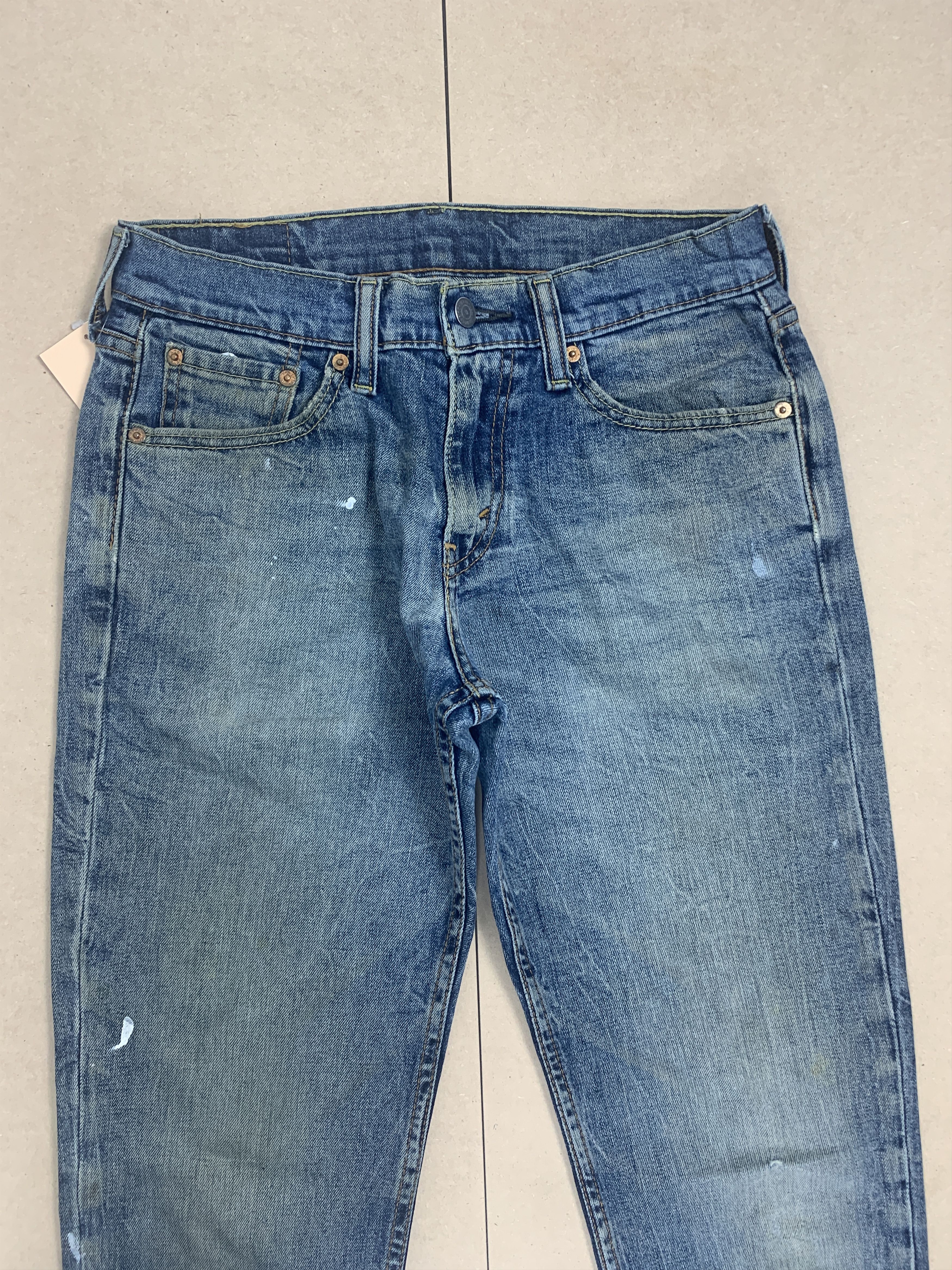 Levi's Vintage Levis 511 Slim Fit Faded Blue Jeans Size US 30 / EU 46 - 2 Thumbnail