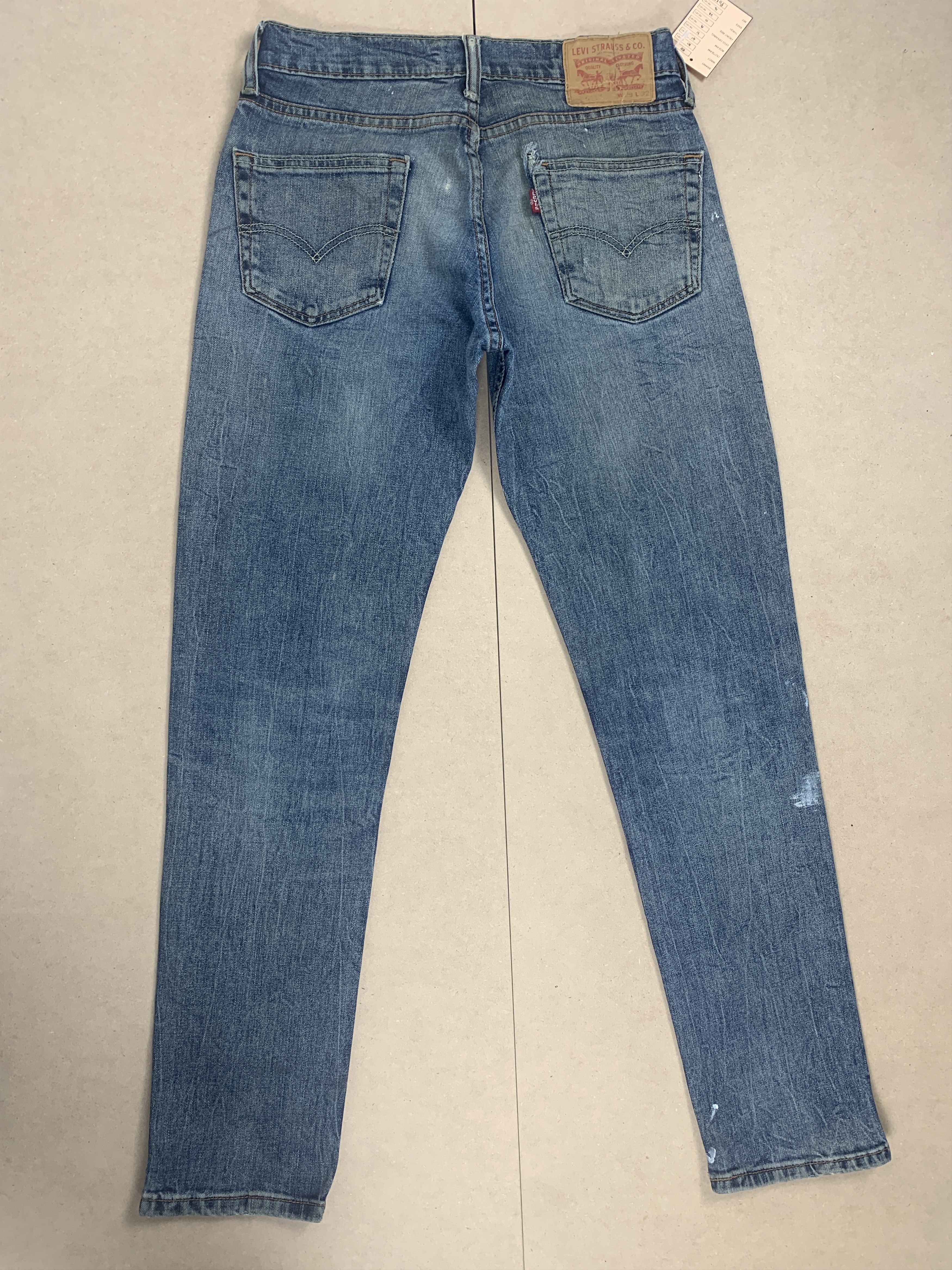 Levi's Vintage Levis 511 Slim Fit Faded Blue Jeans Size US 30 / EU 46 - 7 Thumbnail