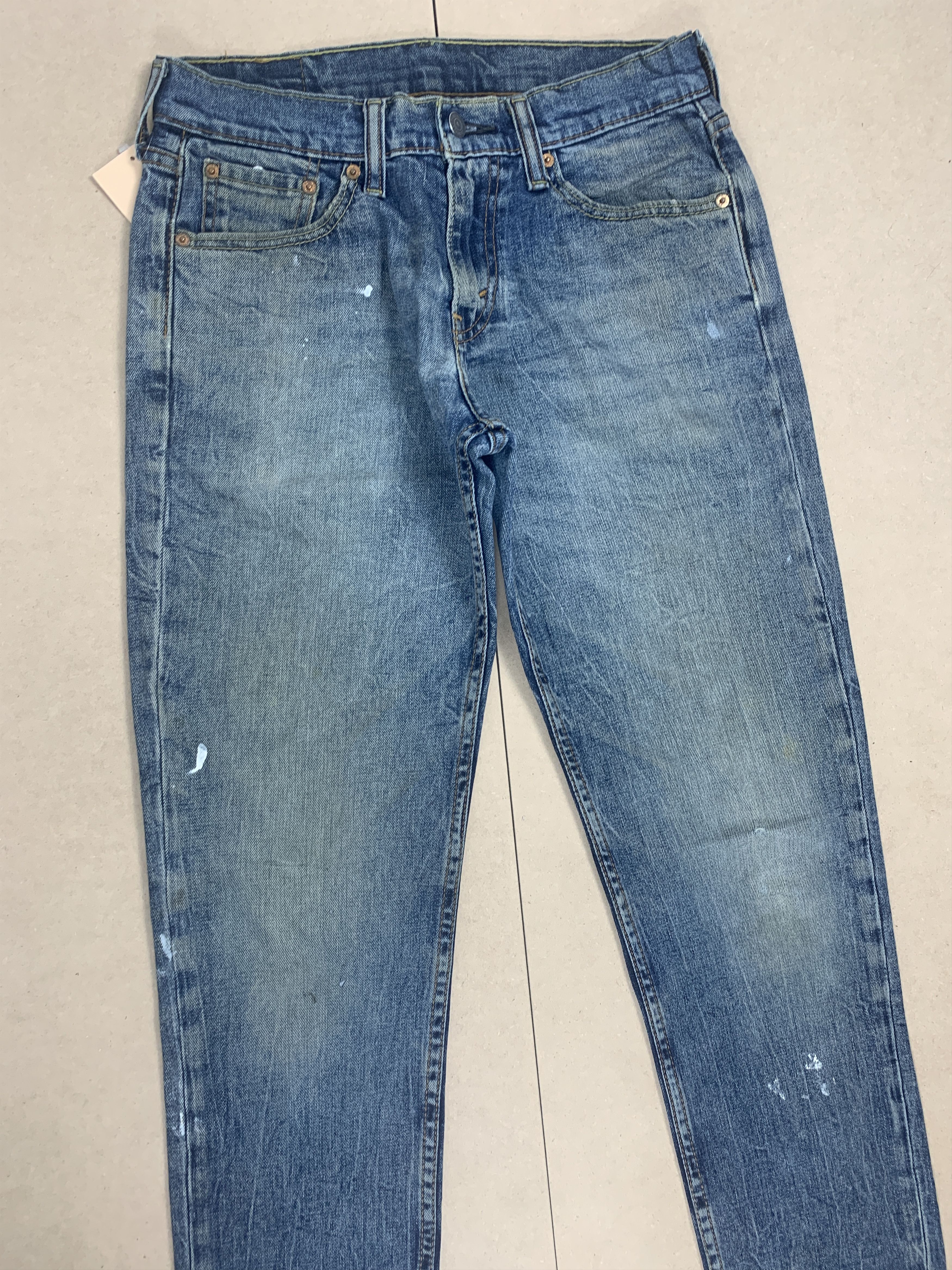 Levi's Vintage Levis 511 Slim Fit Faded Blue Jeans Size US 30 / EU 46 - 3 Thumbnail