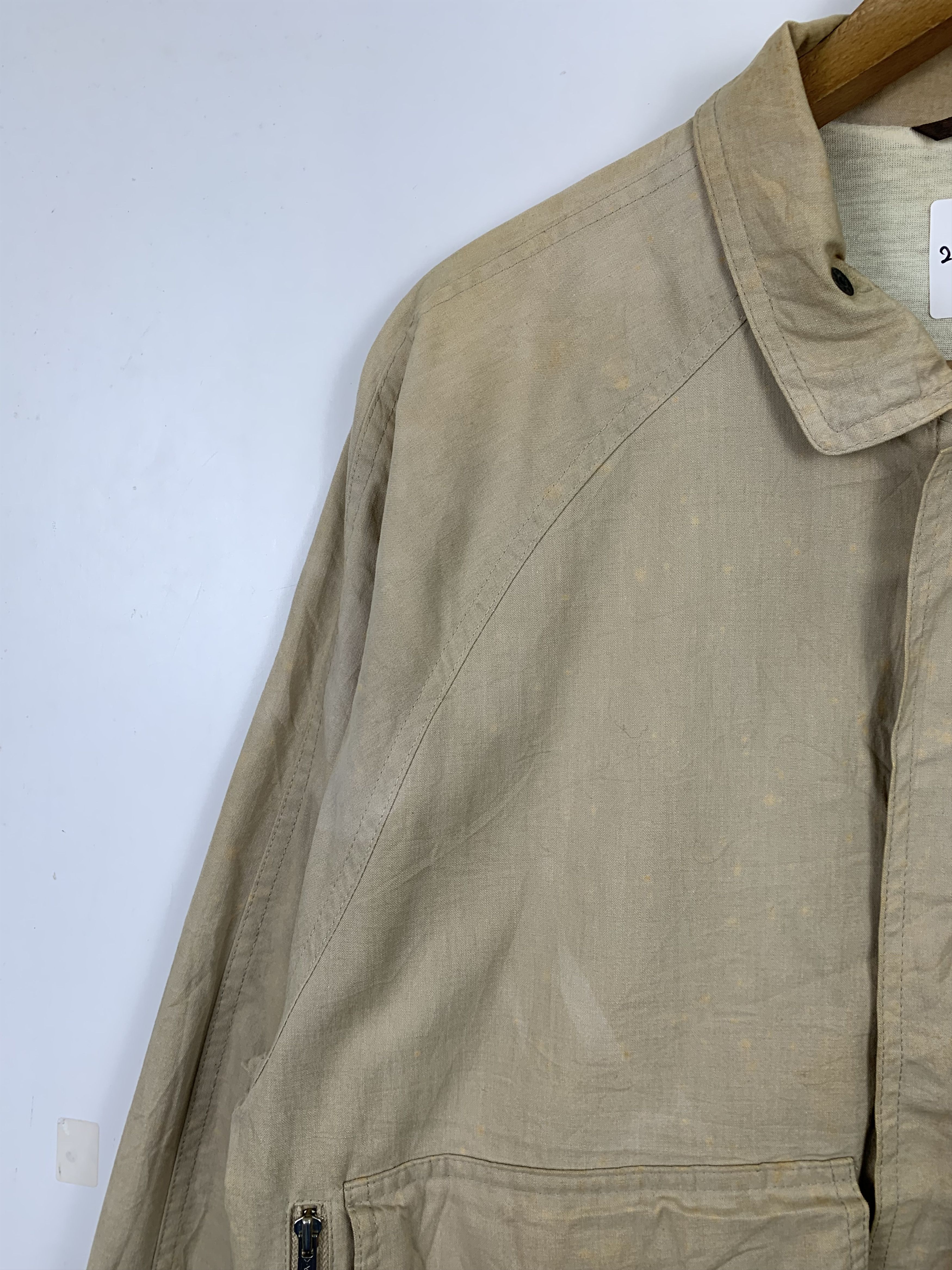 Vintage Vintage GERMAN BRAND Multi Pocket Khaki Jacket J0544 Size US S / EU 44-46 / 1 - 6 Thumbnail