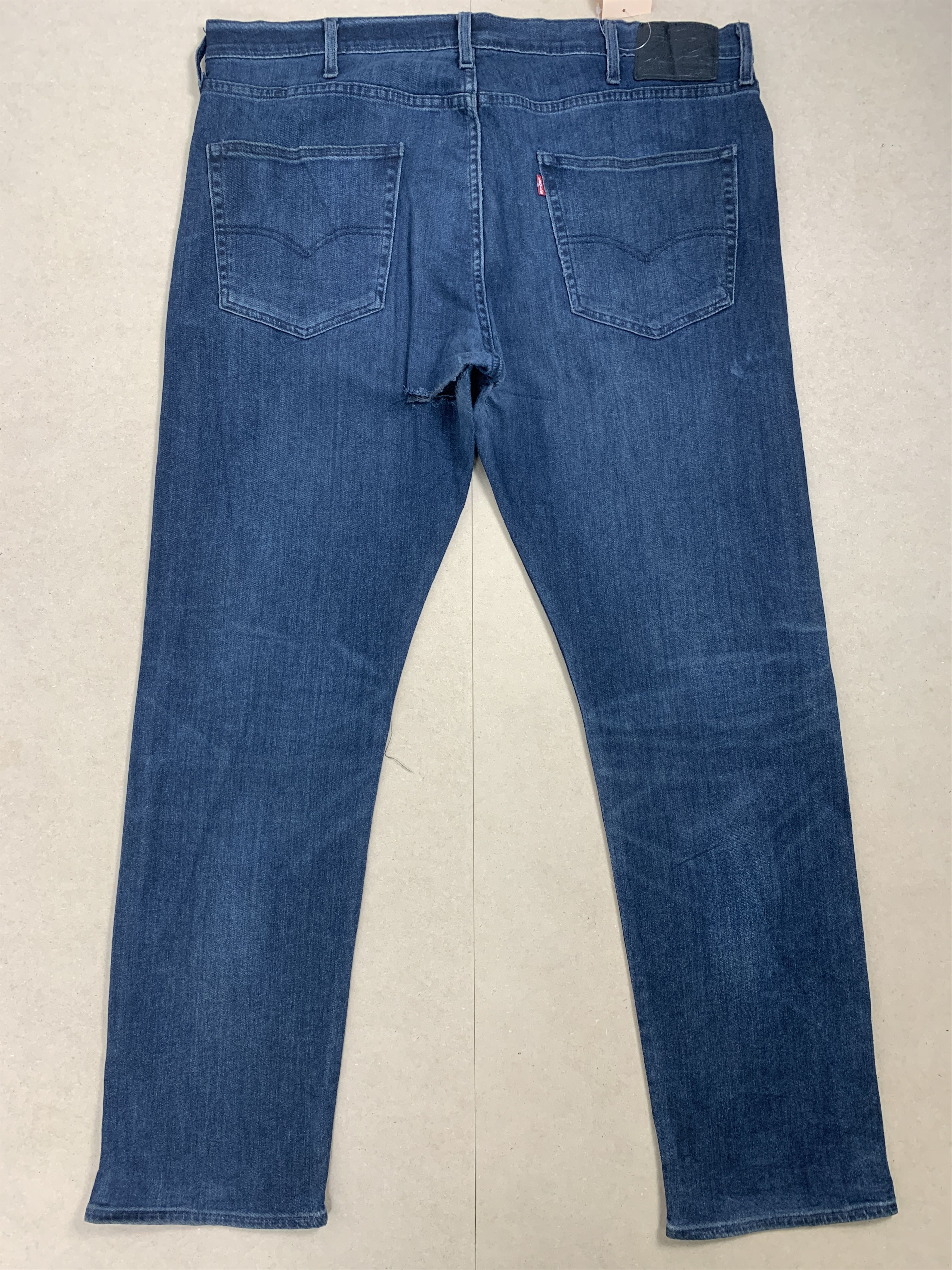 Levi's × Vintage Vintage Levis 502 MId Skinny Distressed Blue Jeans Size US 40 / EU 56 - 4 Thumbnail