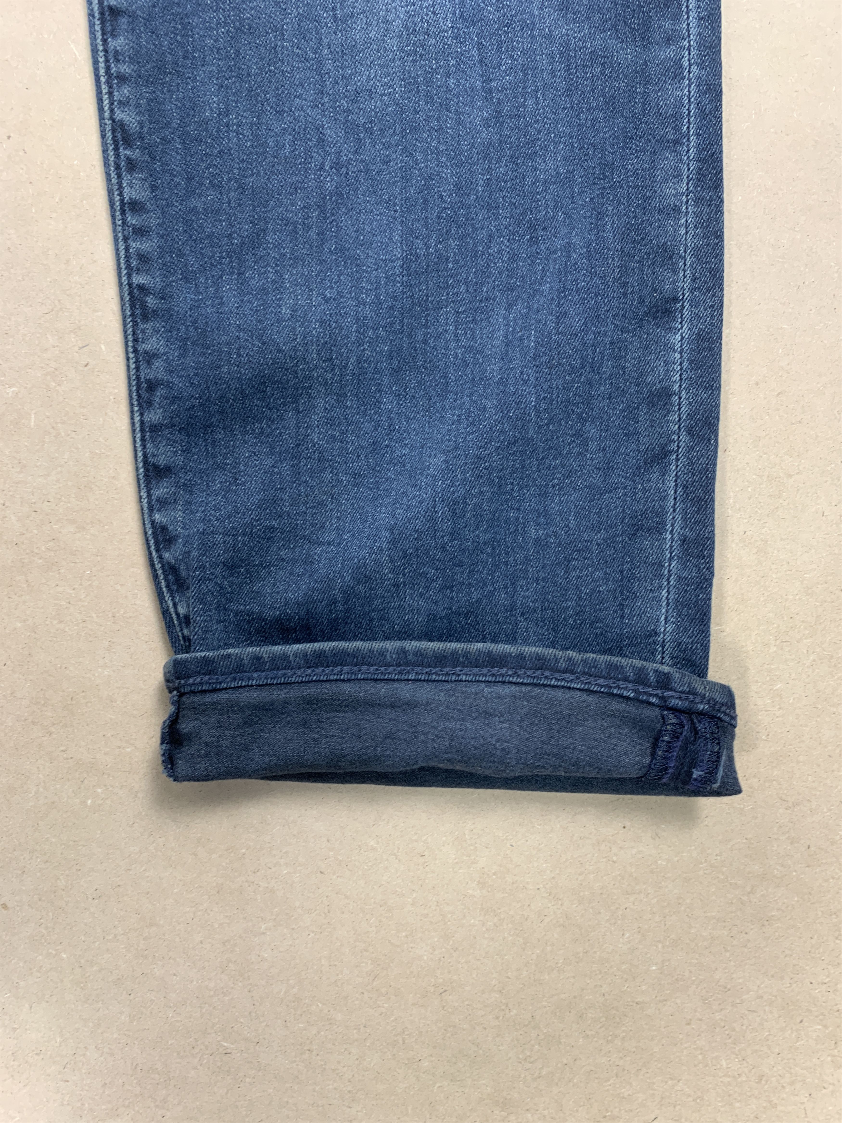 Levi's × Vintage Vintage Levis 502 MId Skinny Distressed Blue Jeans Size US 40 / EU 56 - 3 Thumbnail
