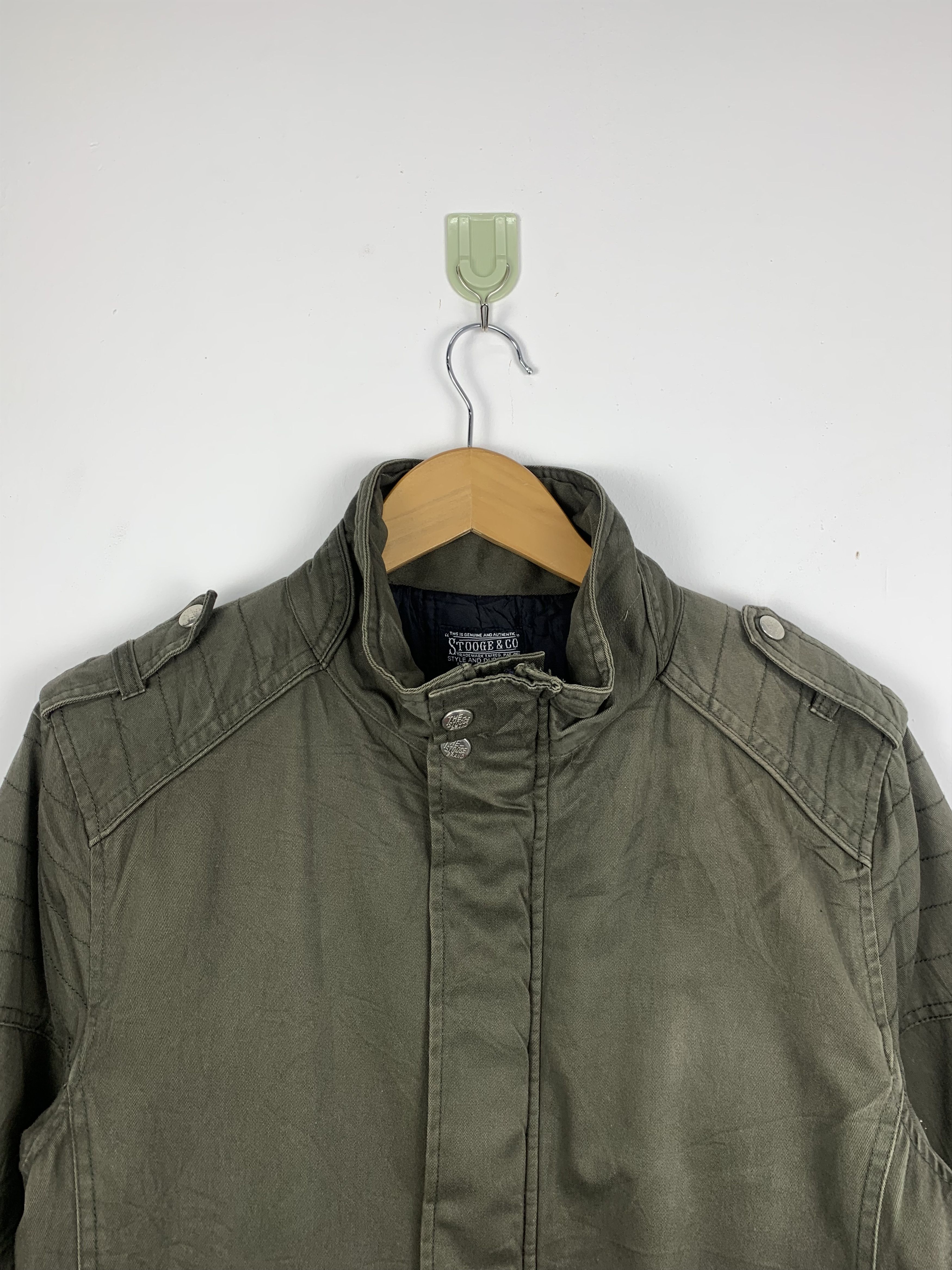 Japanese Brand Vintage Stooge & Co Multi Pocket Zip Up Jacket J0480 Size US S / EU 44-46 / 1 - 2 Thumbnail