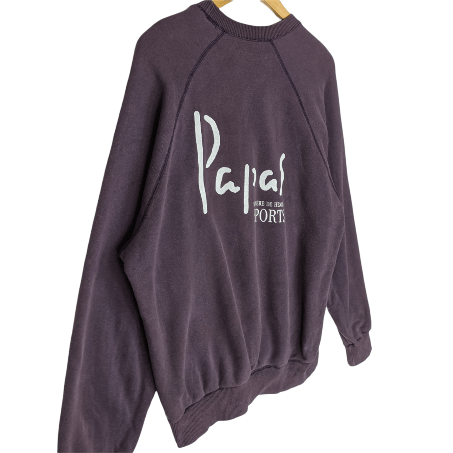 Japanese Brand Japan Vintage PAPAS Big Spell Out Jumper Sweatshirt Size US XL / EU 56 / 4 - 3 Thumbnail