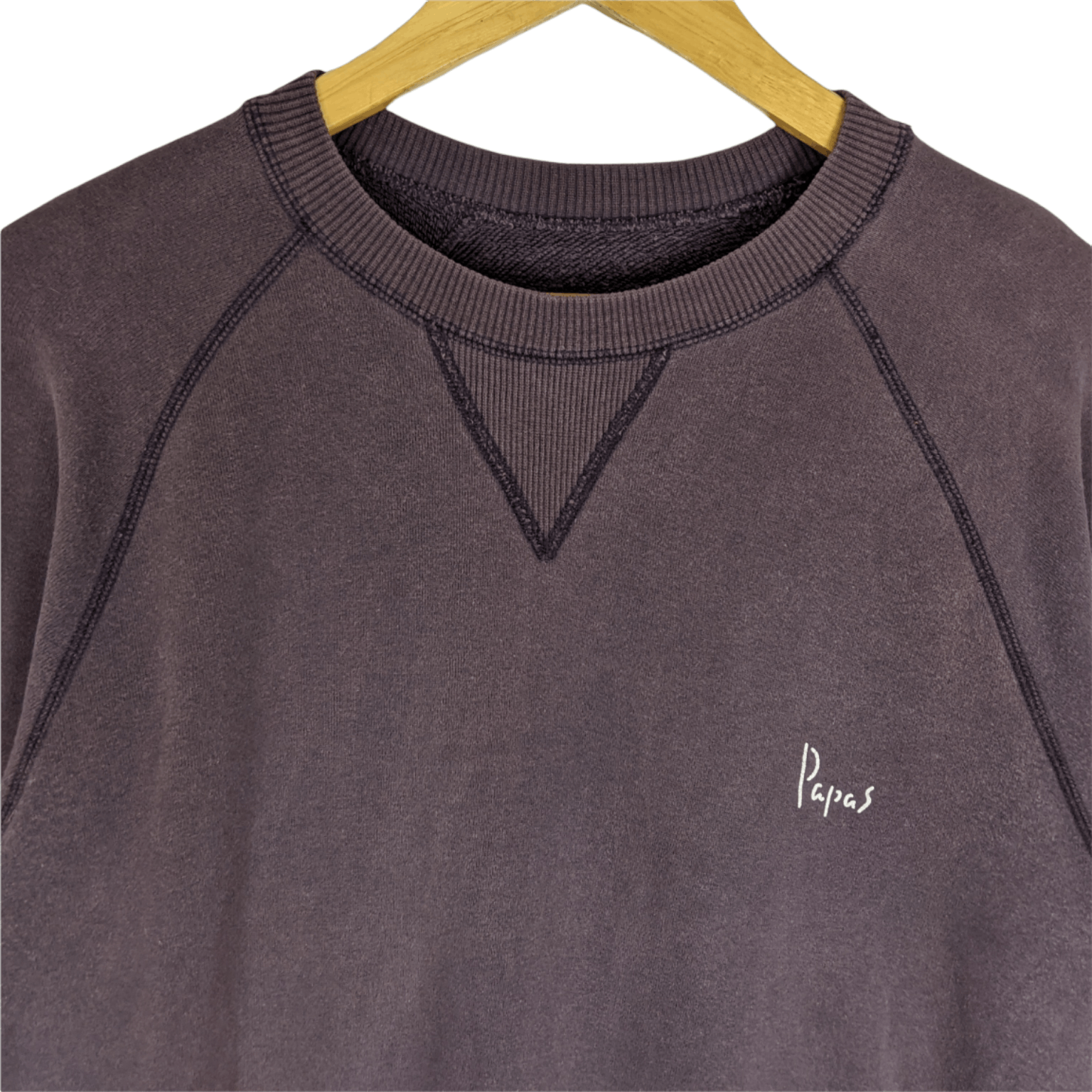Japanese Brand Japan Vintage PAPAS Big Spell Out Jumper Sweatshirt Size US XL / EU 56 / 4 - 6 Thumbnail