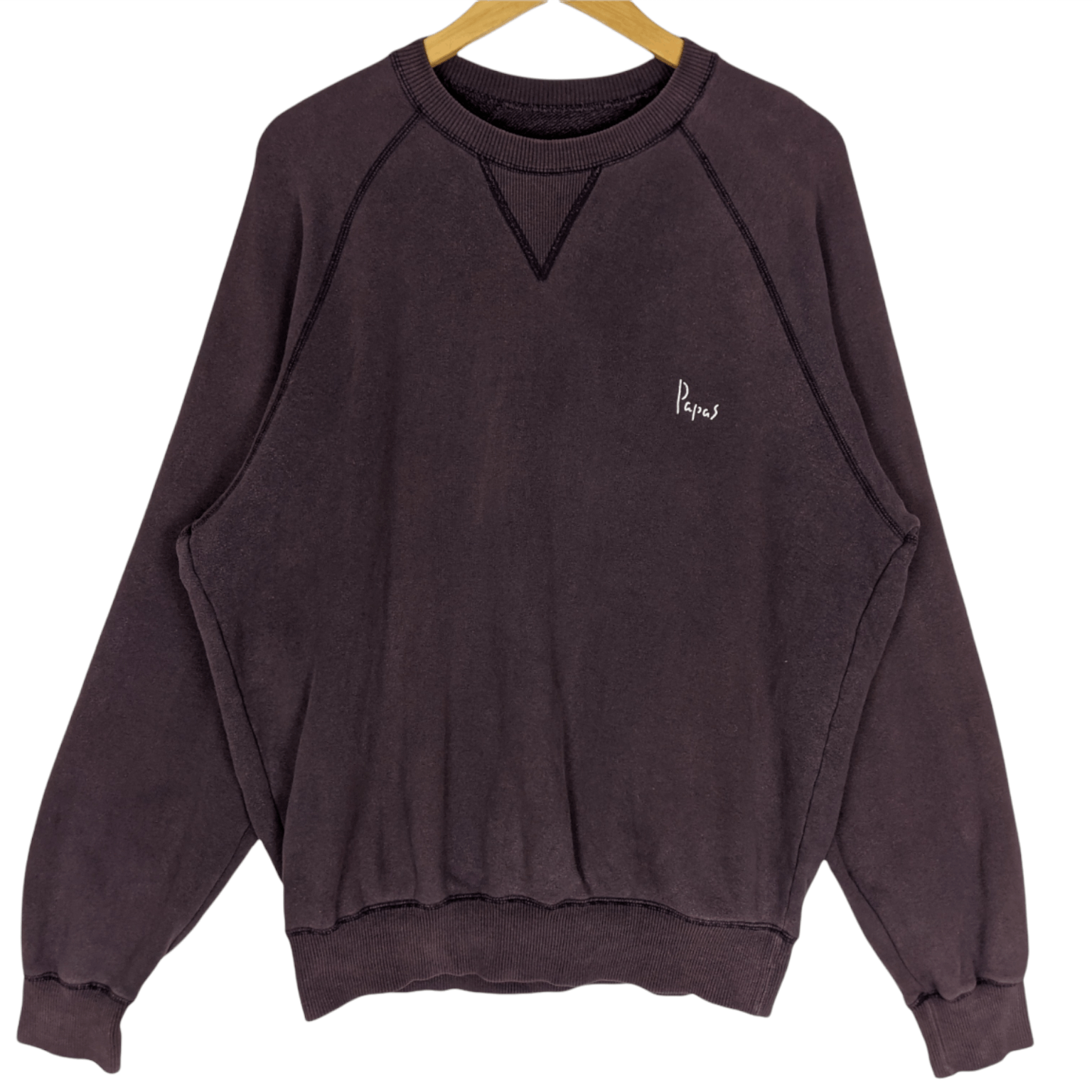 Japanese Brand Japan Vintage PAPAS Big Spell Out Jumper Sweatshirt Size US XL / EU 56 / 4 - 5 Thumbnail