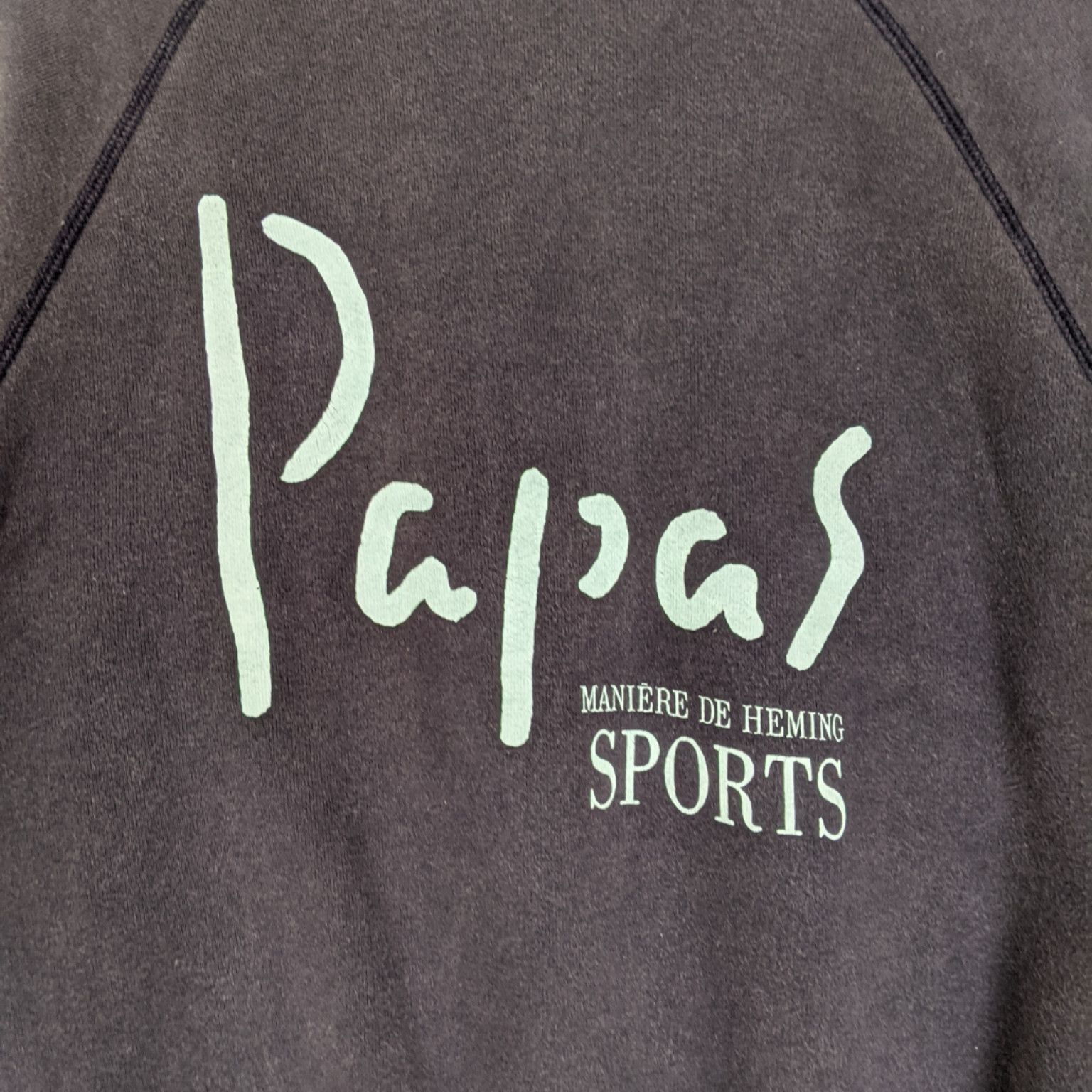 Japanese Brand Japan Vintage PAPAS Big Spell Out Jumper Sweatshirt Size US XL / EU 56 / 4 - 4 Thumbnail