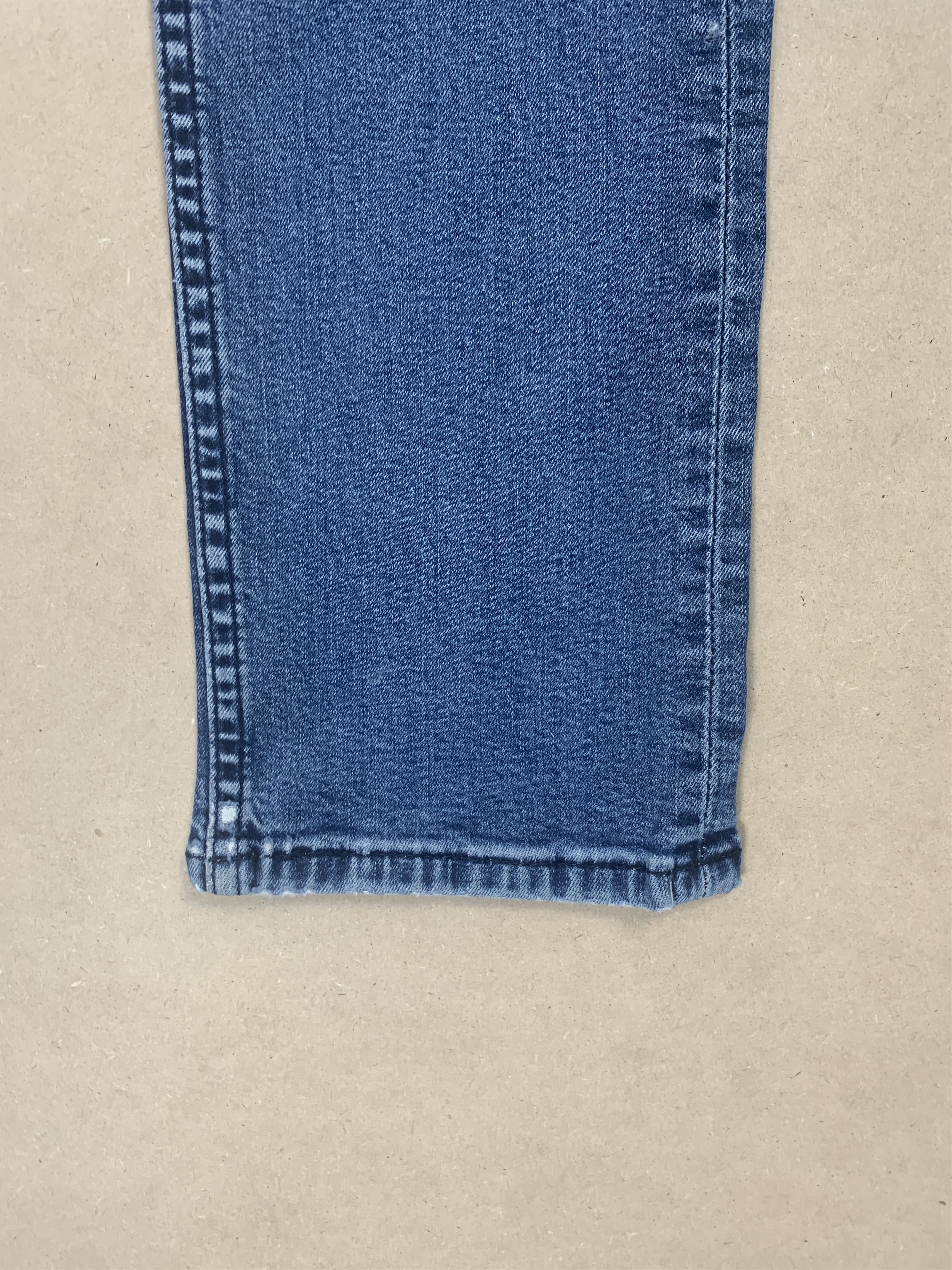 Levi's Vintage Levis 513 Straight Cut Faded Blue Jeans Size 31" - 3 Thumbnail