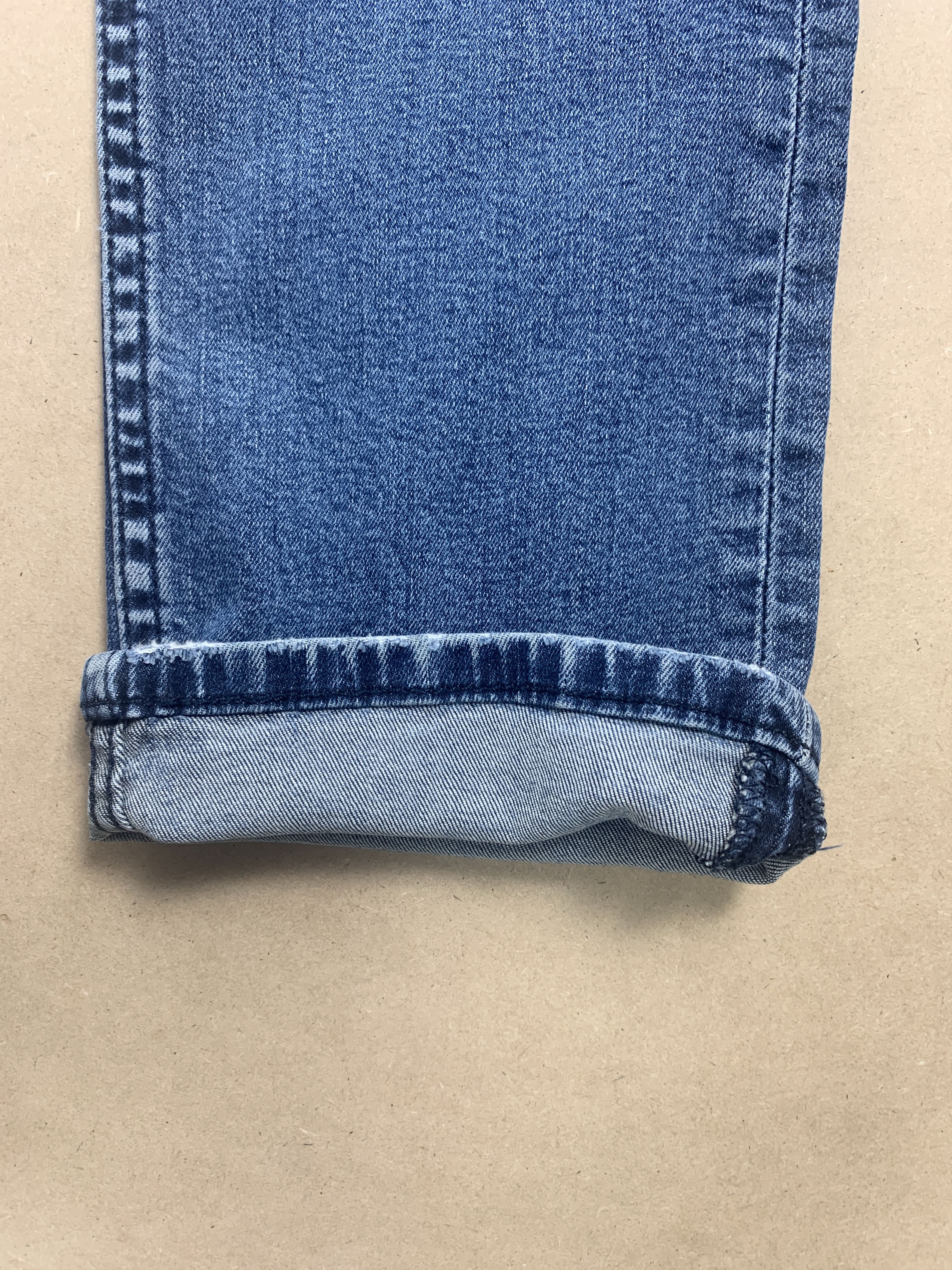 Levi's Vintage Levis 513 Straight Cut Faded Blue Jeans Size 31" - 4 Thumbnail