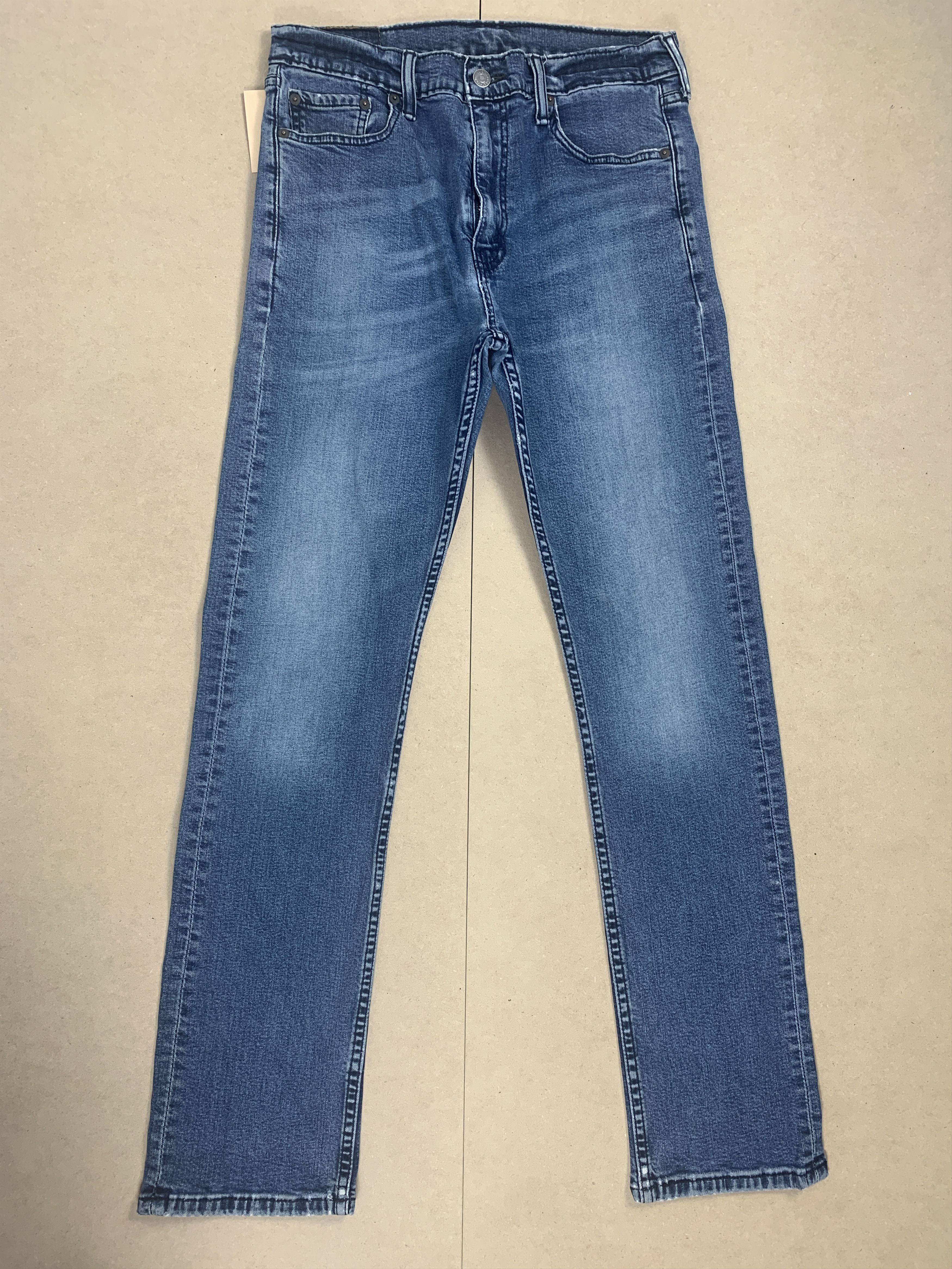 Levi's Vintage Levis 513 Straight Cut Faded Blue Jeans Size 31" - 1 Thumbnail