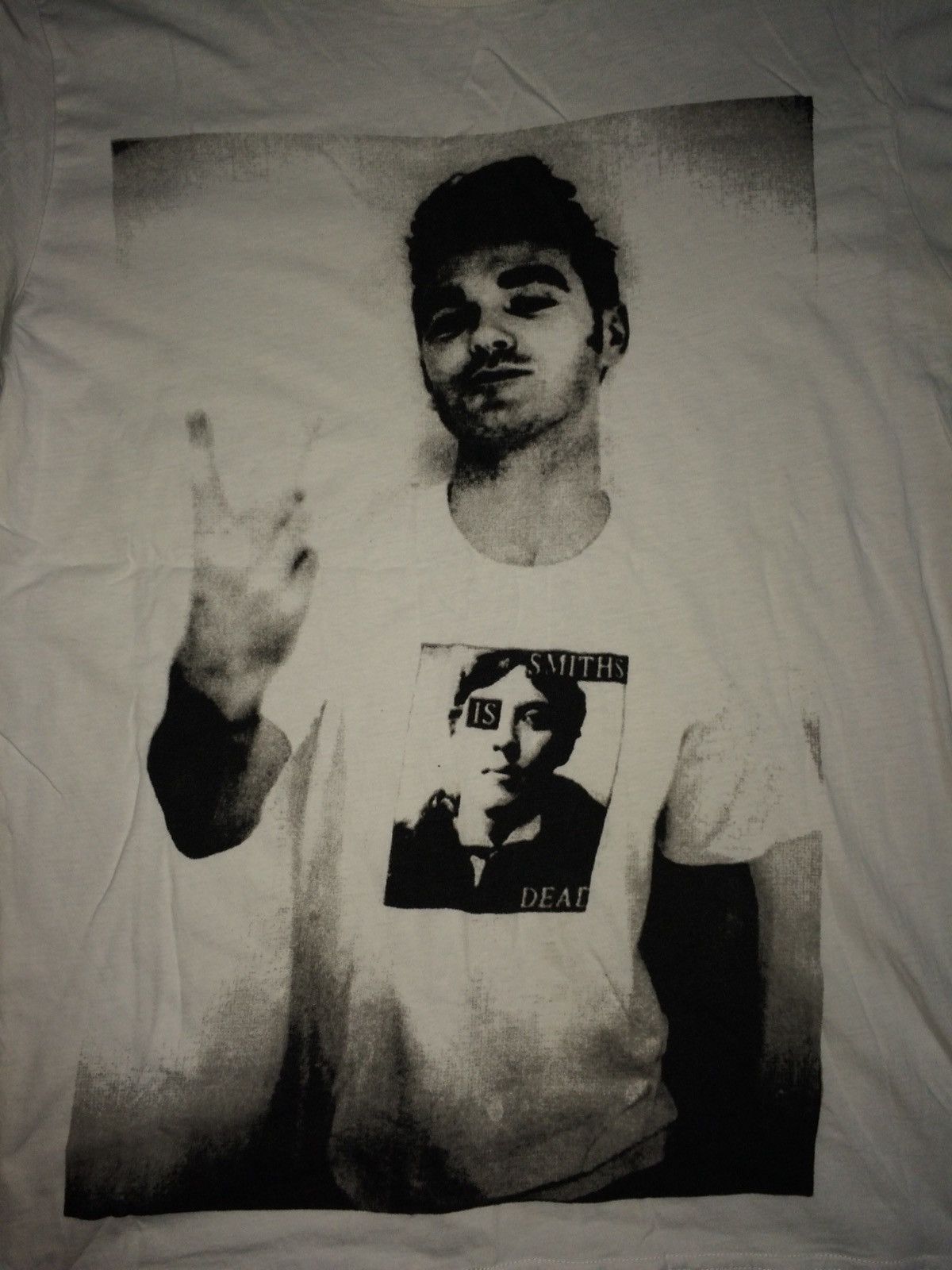 Band Tees × Morrissey × The Smiths Vintage Morissey The Smiths Is Dead Tshirt Size US M / EU 48-50 / 2 - 2 Thumbnail