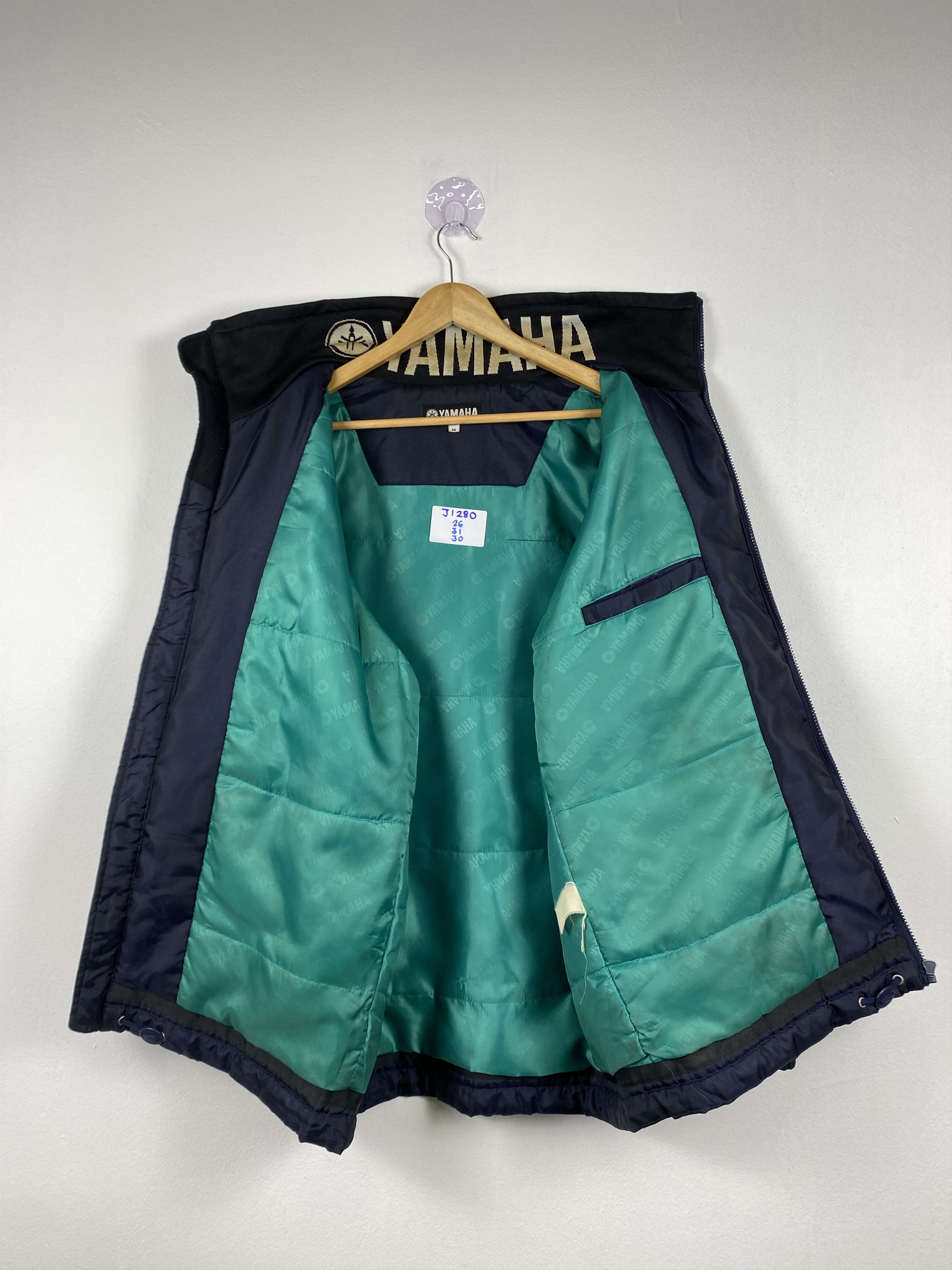 Yamaha Vintage Yamaha Puffer Lining Zip Up Jacket J1280 Size US L / EU 52-54 / 3 - 9 Thumbnail