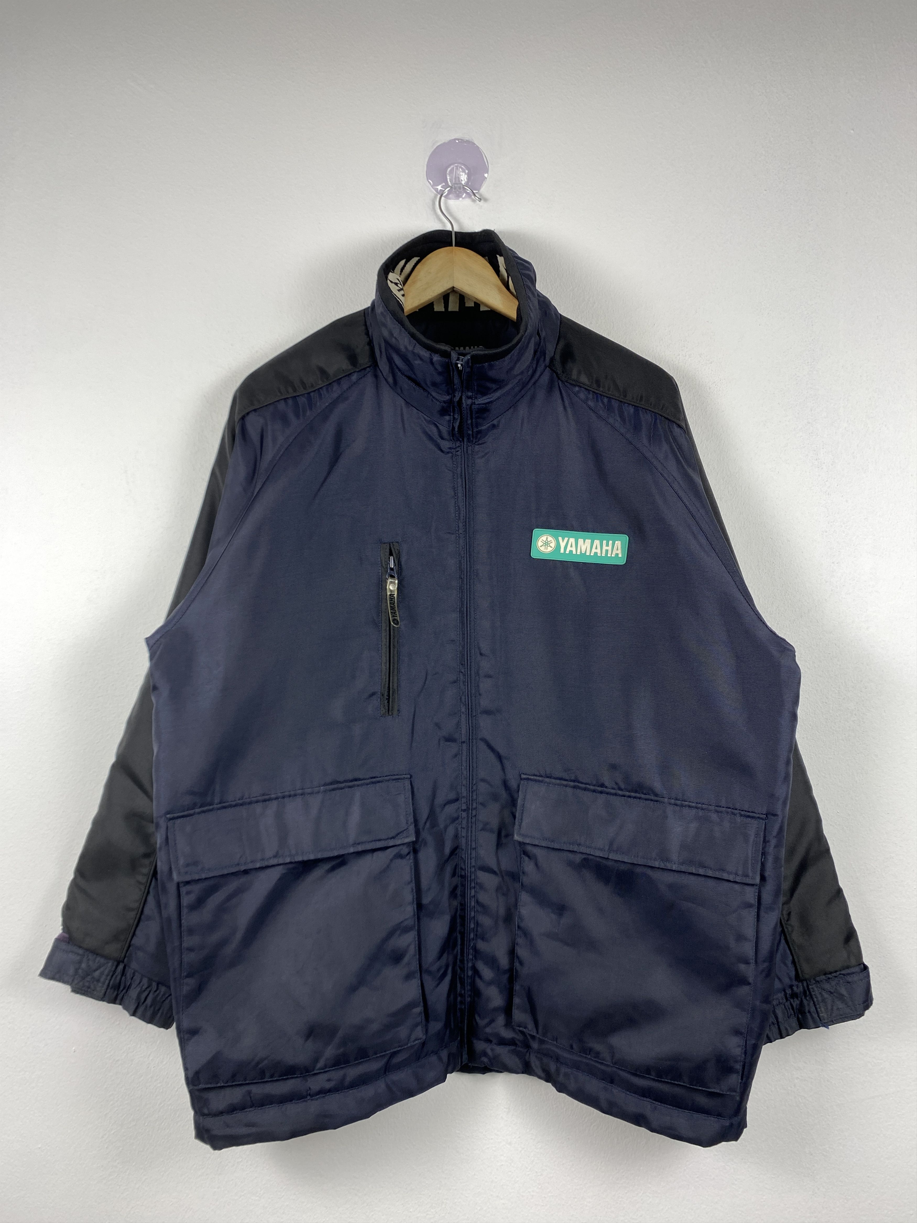 Yamaha Vintage Yamaha Puffer Lining Zip Up Jacket J1280 Size US L / EU 52-54 / 3 - 1 Thumbnail