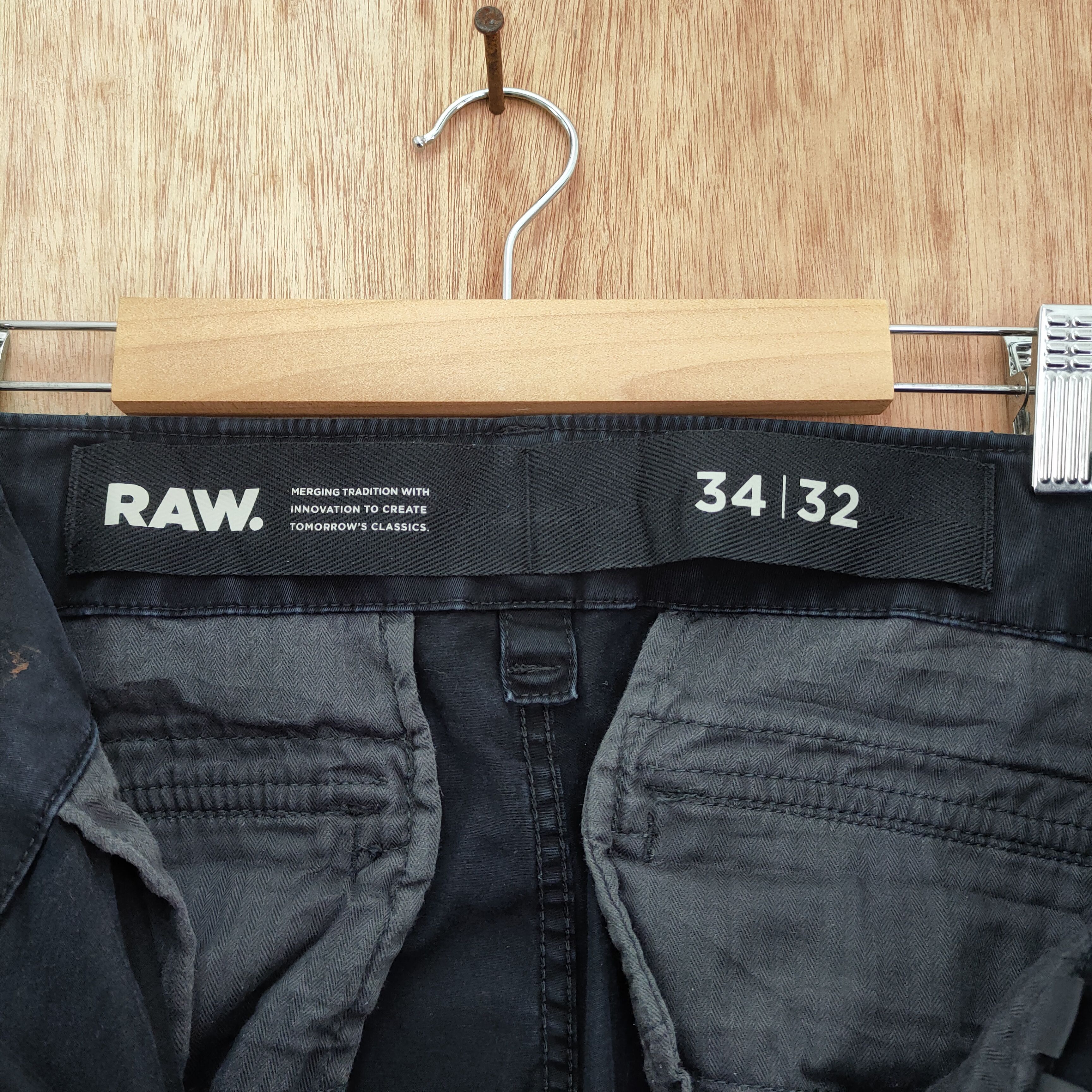 G-Star G STAR RAW 8 POCKET CARGO PANTS Size US 34 / EU 50 - 7 Thumbnail