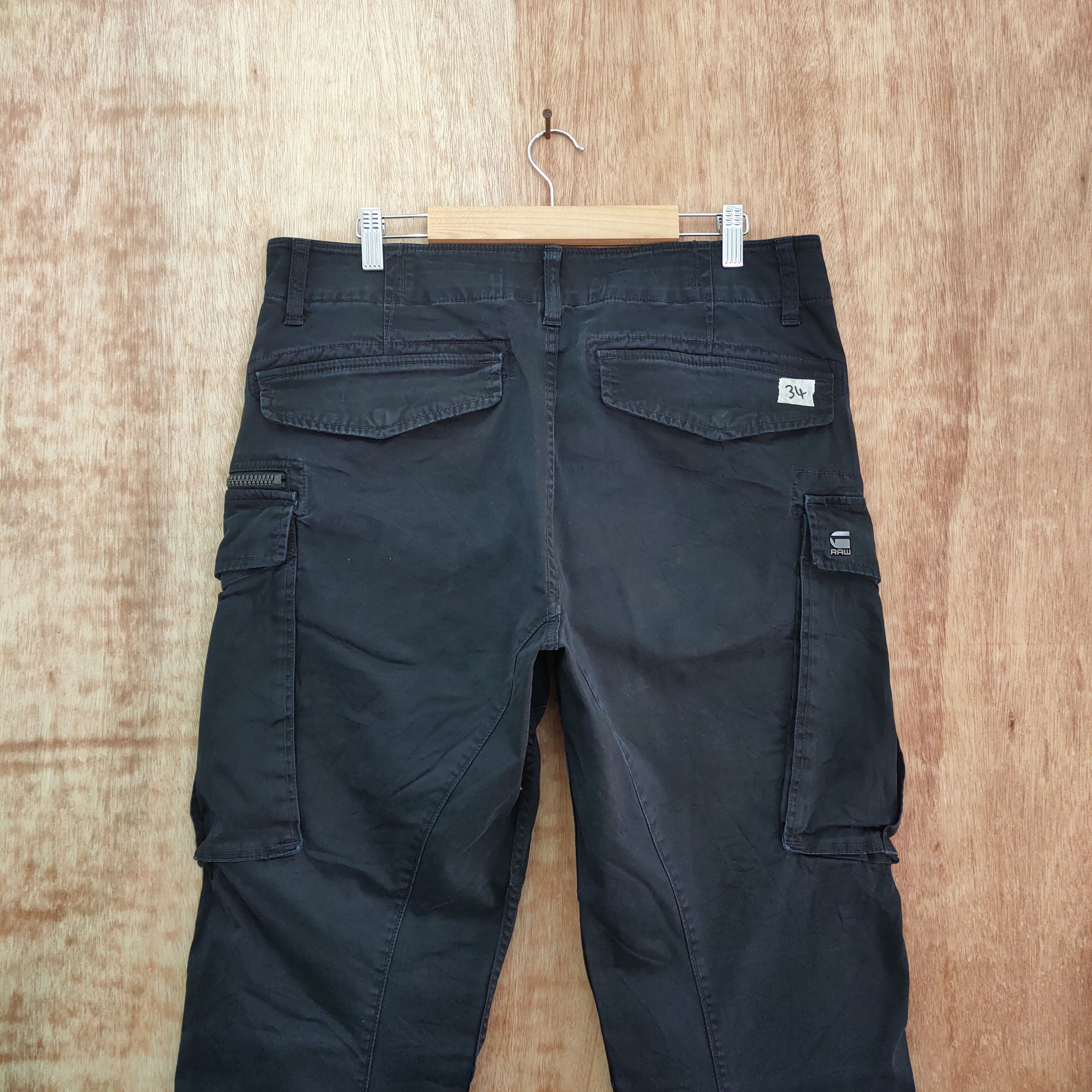 G-Star G STAR RAW 8 POCKET CARGO PANTS Size US 34 / EU 50 - 5 Thumbnail