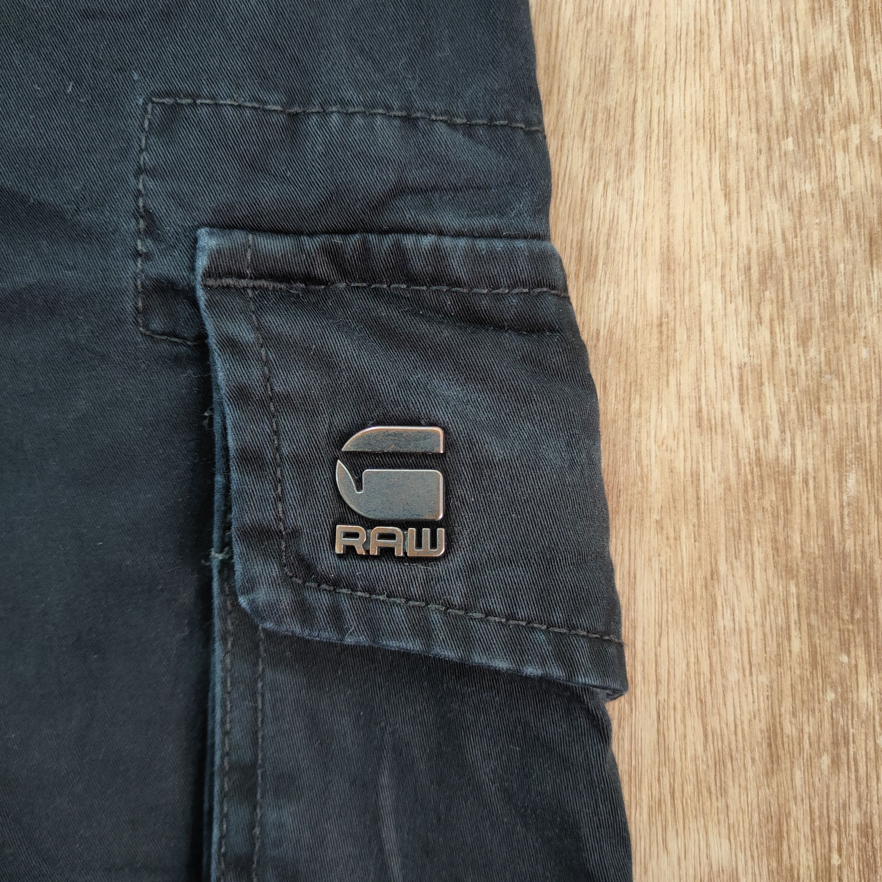 G-Star G STAR RAW 8 POCKET CARGO PANTS Size US 34 / EU 50 - 17 Thumbnail