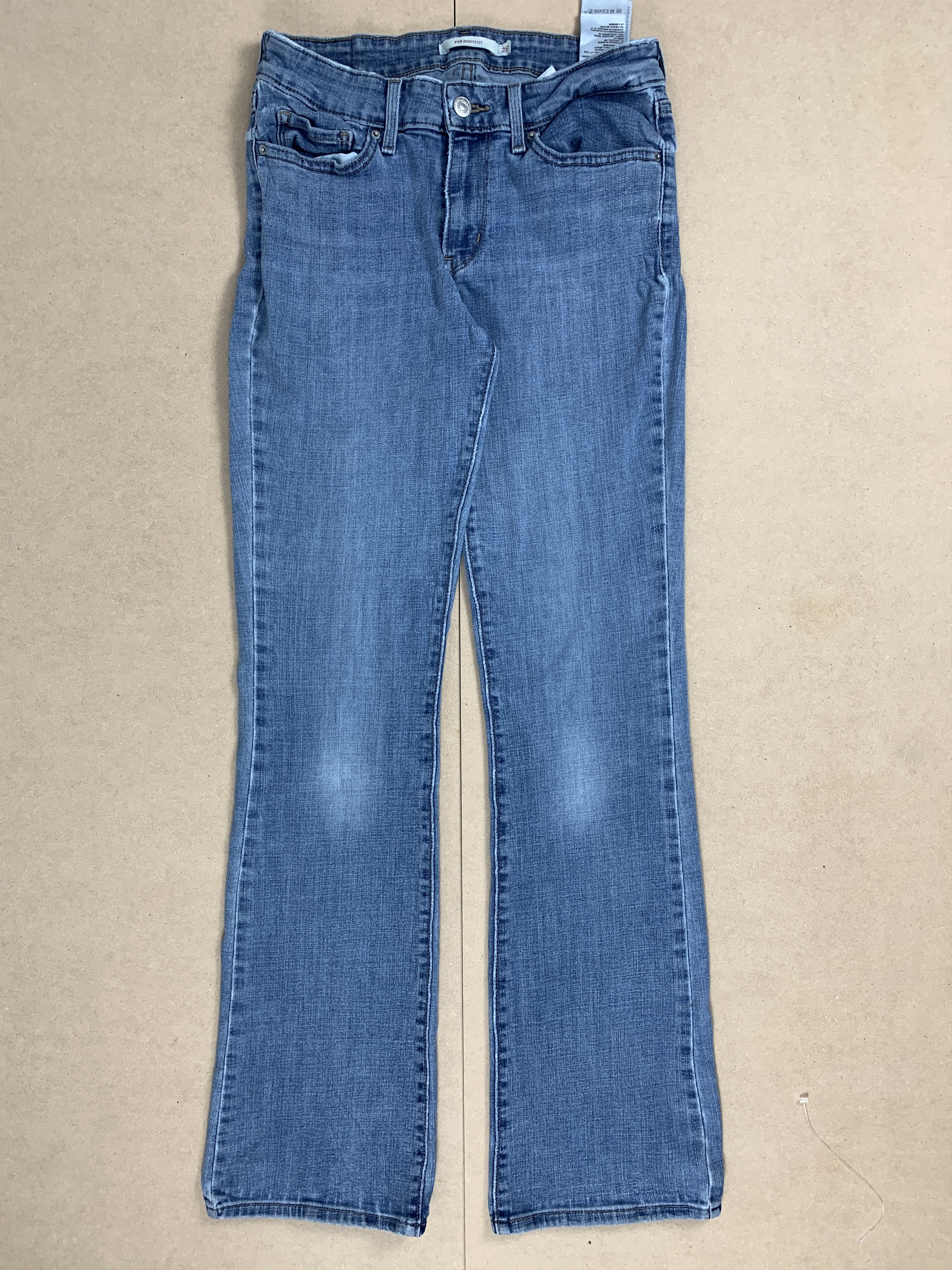 Levi's Vintage LEVIS 715 Bootcut Blue Jeans P0048 Size 28" / US 6 / IT 42 - 1 Thumbnail