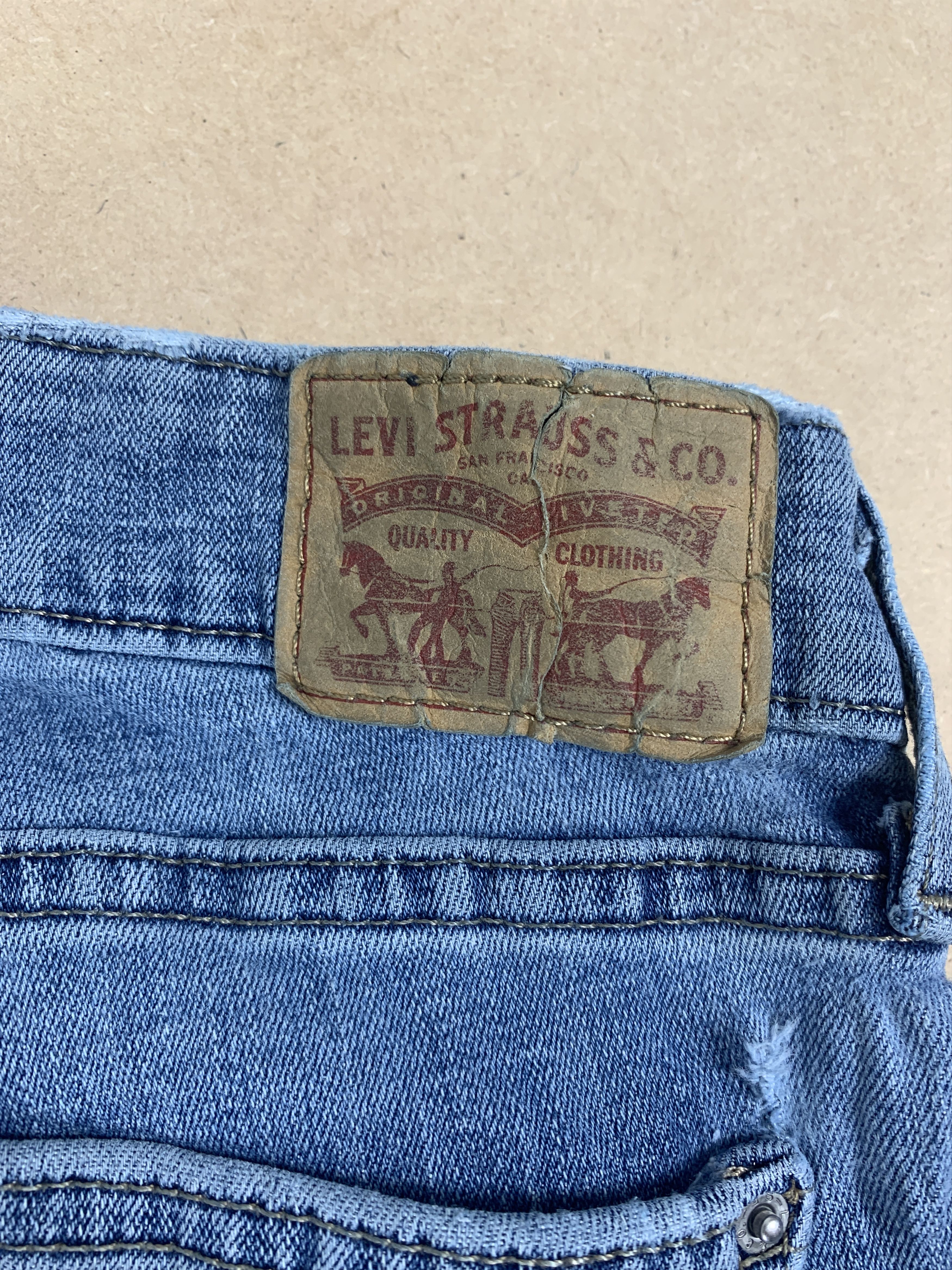 Levi's Vintage LEVIS 715 Bootcut Blue Jeans P0048 Size 28" / US 6 / IT 42 - 7 Thumbnail