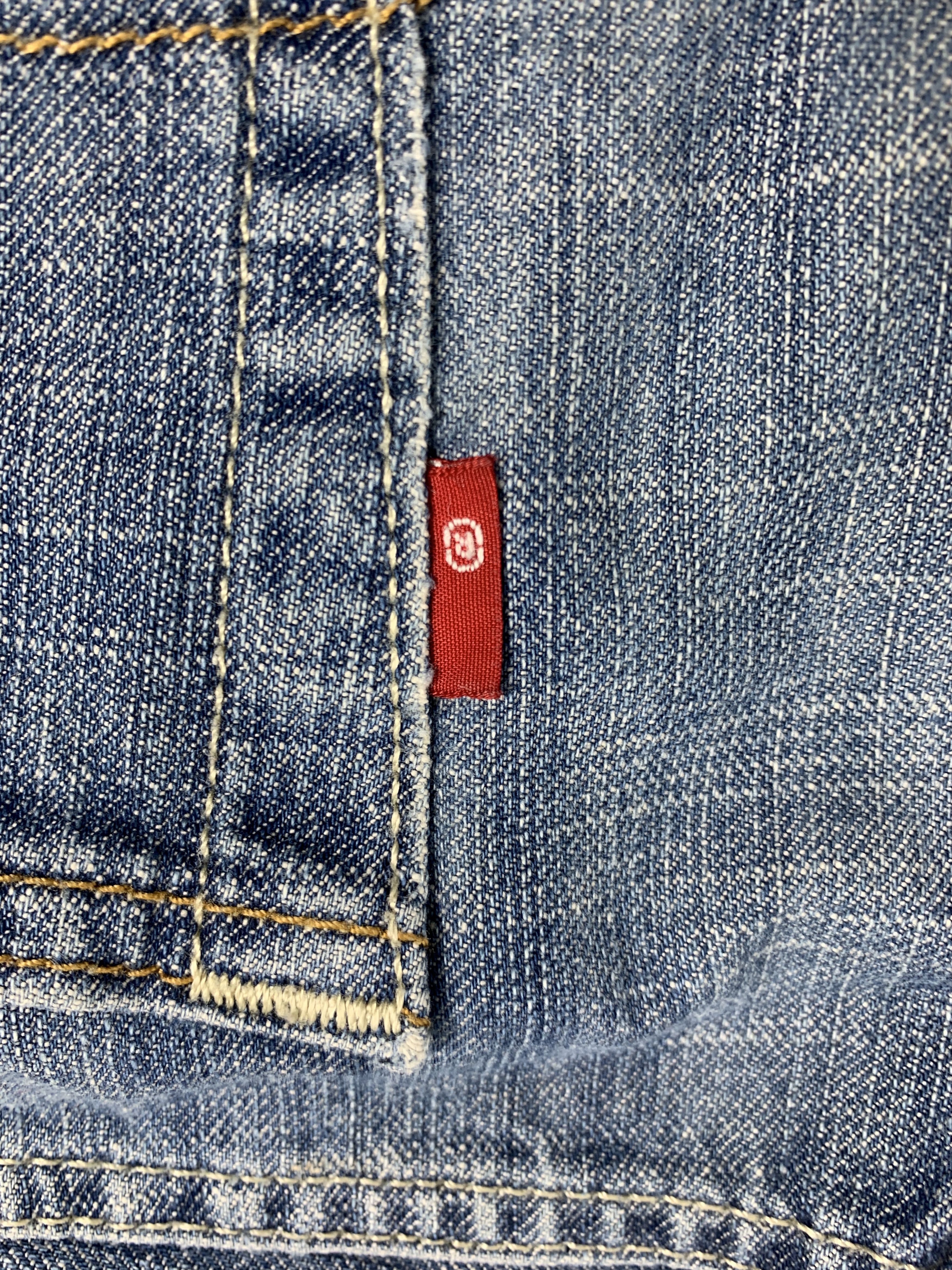 Levi's Vintage LEVIS 569 Distress Straight Cut Jeans Size US 42 / EU 58 - 8 Thumbnail