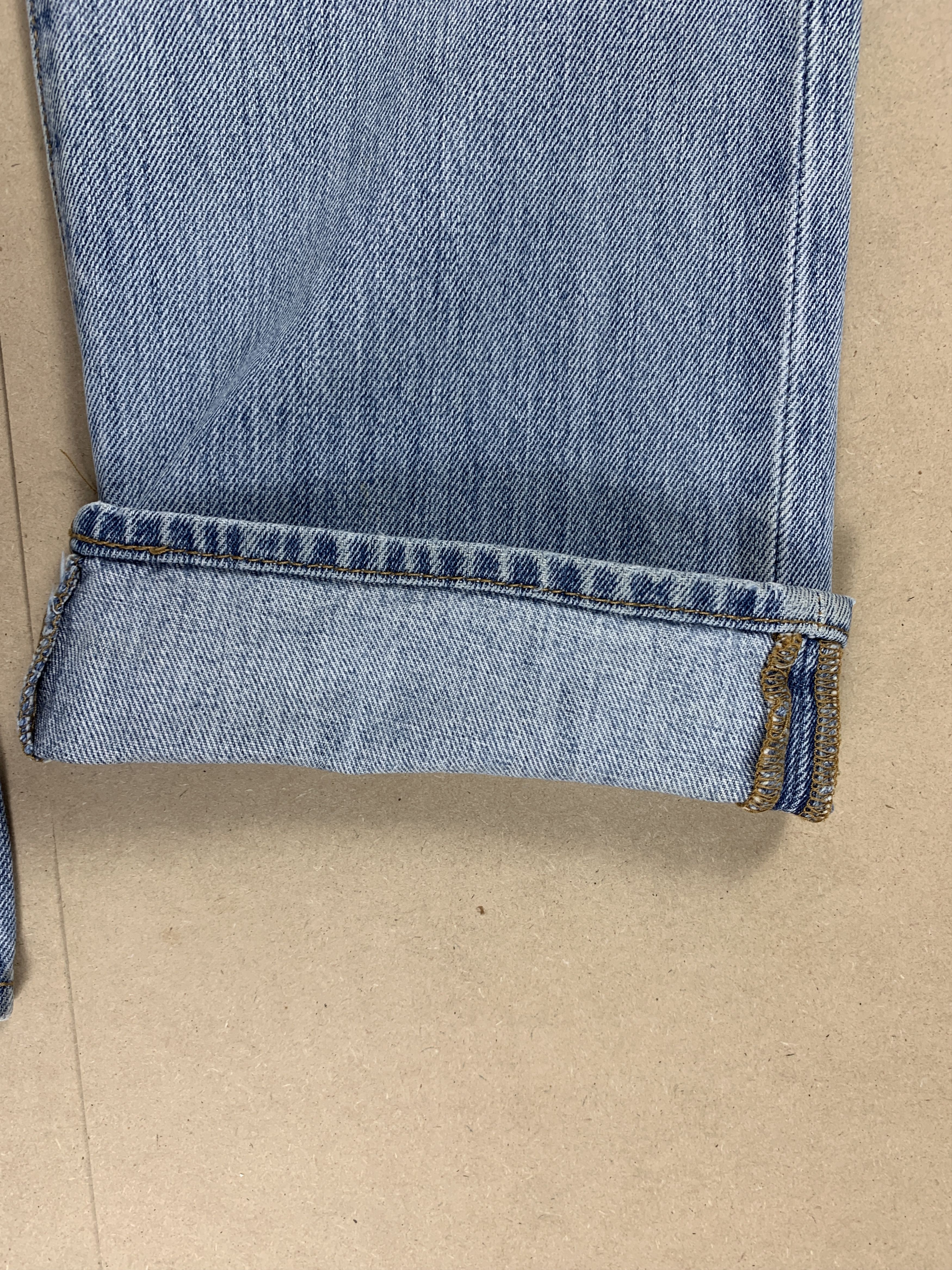Levi's × Vintage Vintage 501 Levi's Tag Missing Distressed Faded Straight Cut Size US 34 / EU 50 - 5 Thumbnail