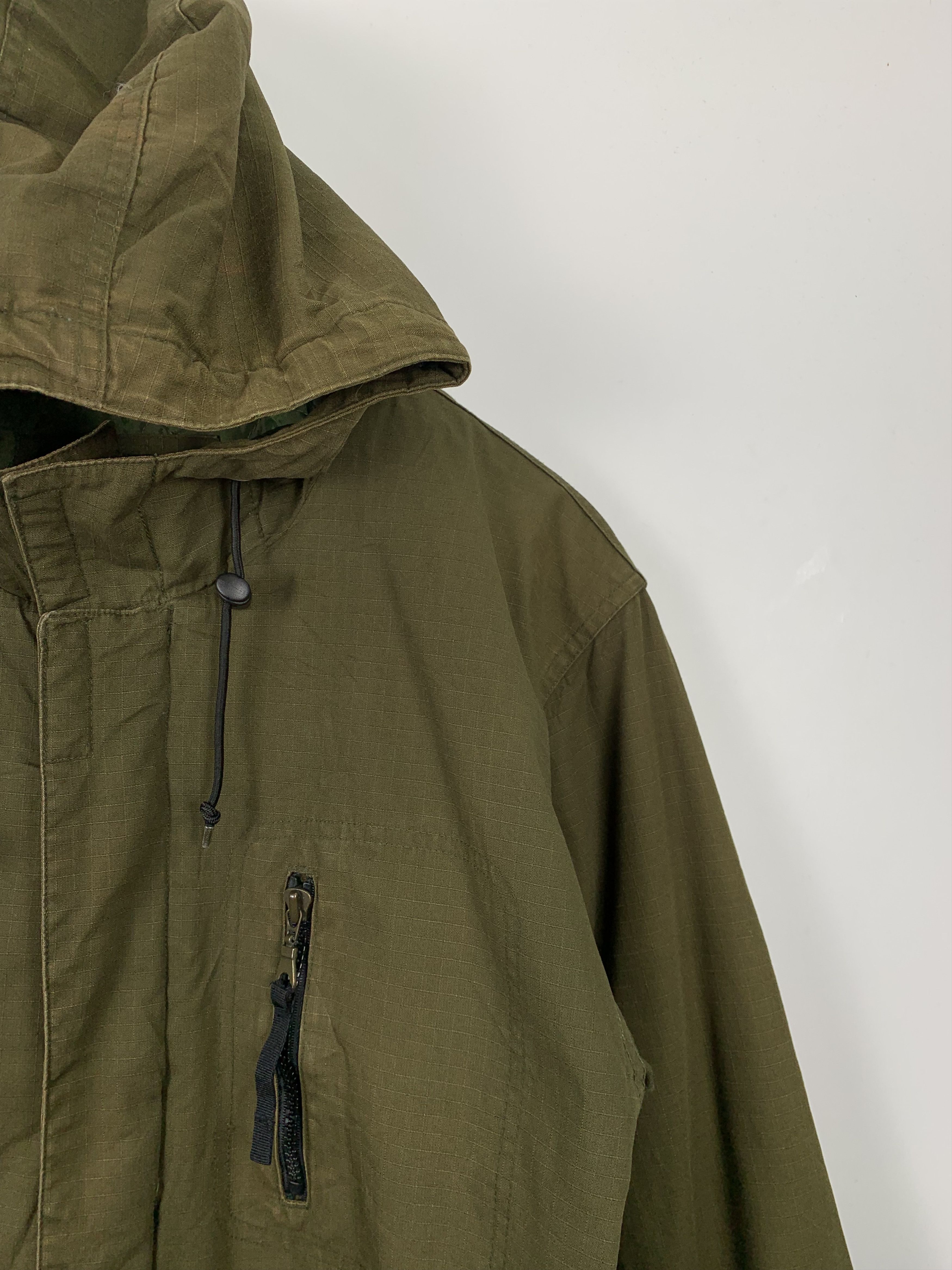 Japanese Brand Vintage BXBK Hoodie Zip Up Parkas Jacket J0526 Size US S / EU 44-46 / 1 - 4 Thumbnail