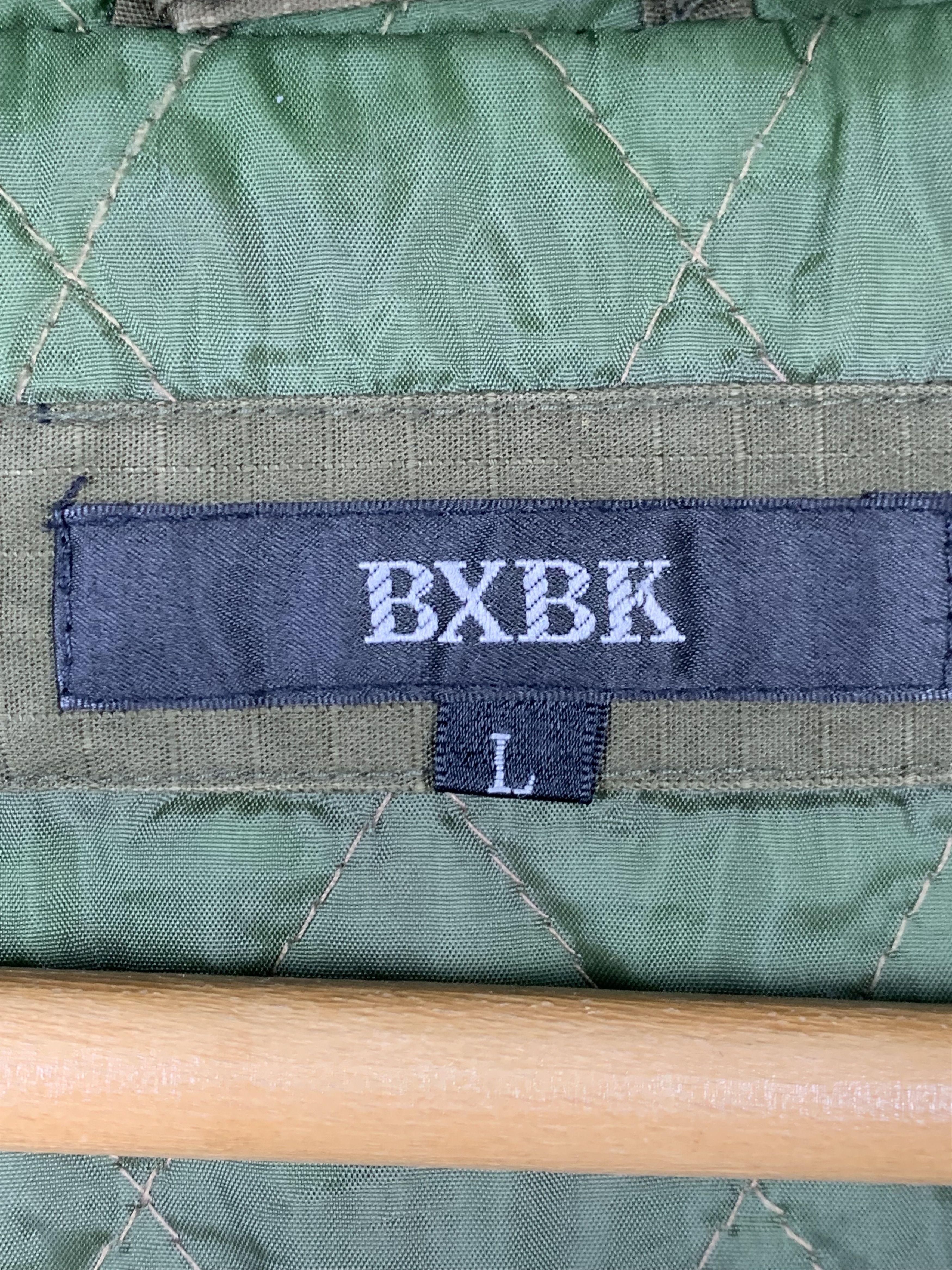 Japanese Brand Vintage BXBK Hoodie Zip Up Parkas Jacket J0526 Size US S / EU 44-46 / 1 - 11 Thumbnail