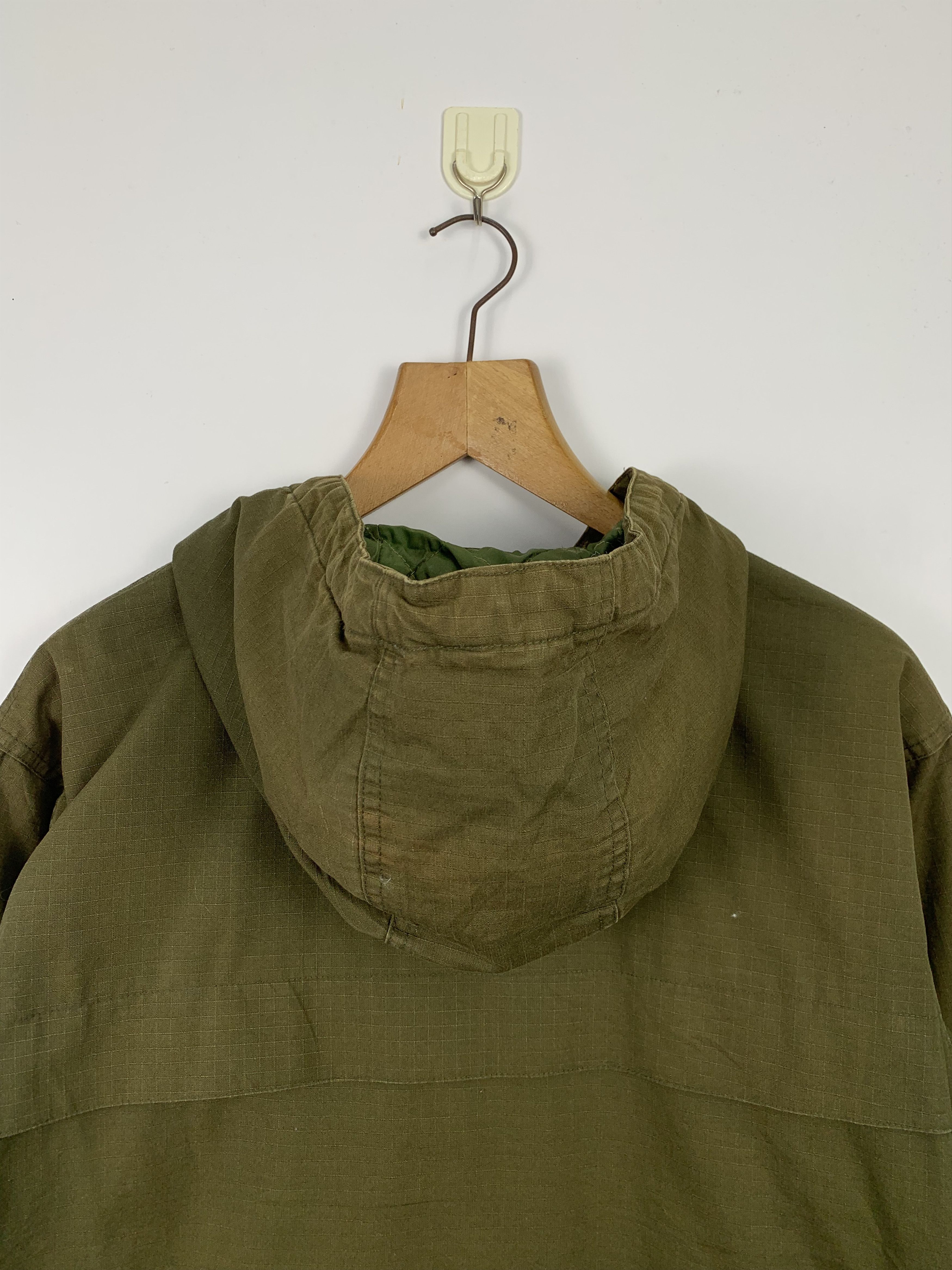 Japanese Brand Vintage BXBK Hoodie Zip Up Parkas Jacket J0526 Size US S / EU 44-46 / 1 - 9 Thumbnail
