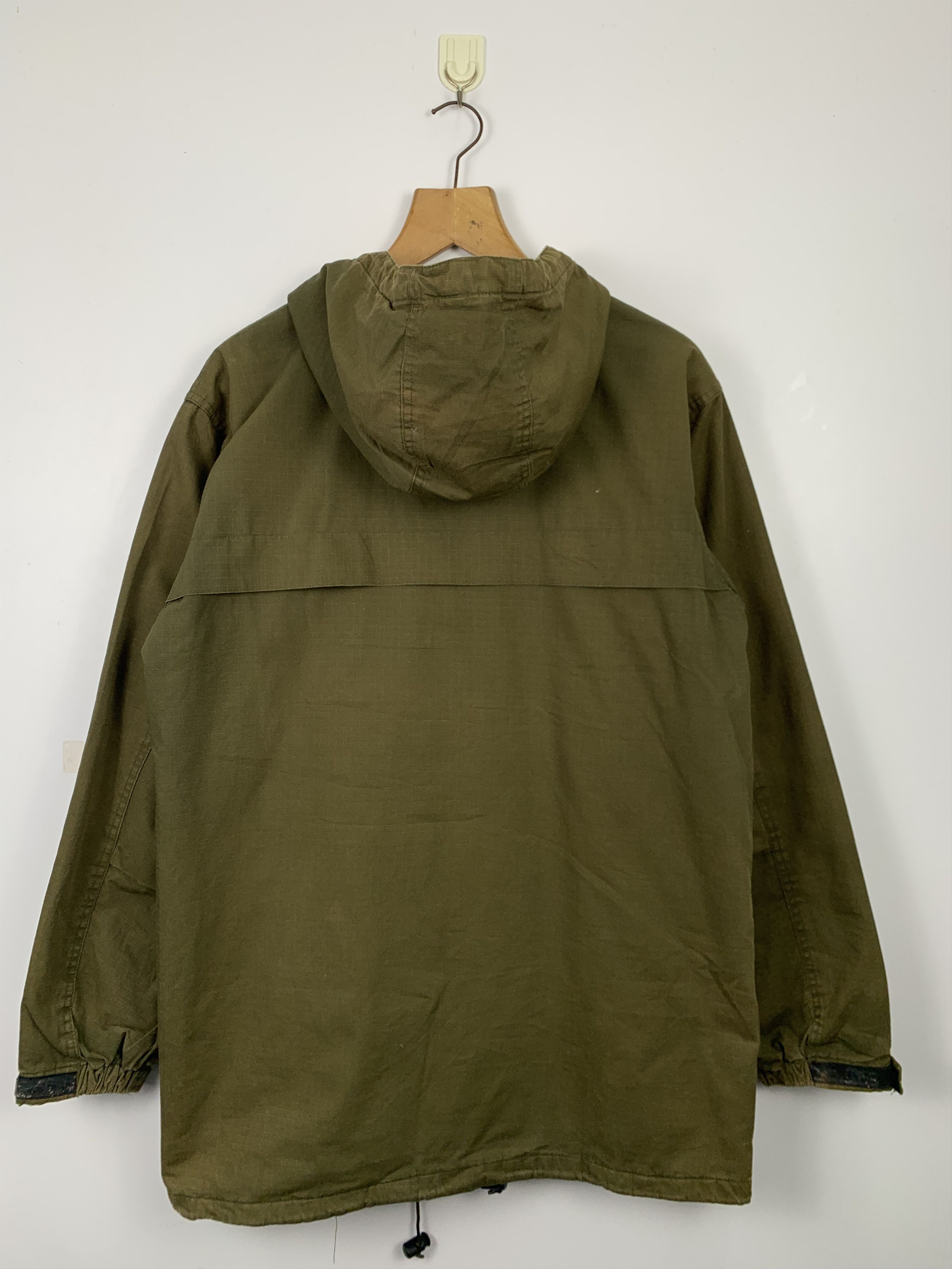 Japanese Brand Vintage BXBK Hoodie Zip Up Parkas Jacket J0526 Size US S / EU 44-46 / 1 - 8 Thumbnail