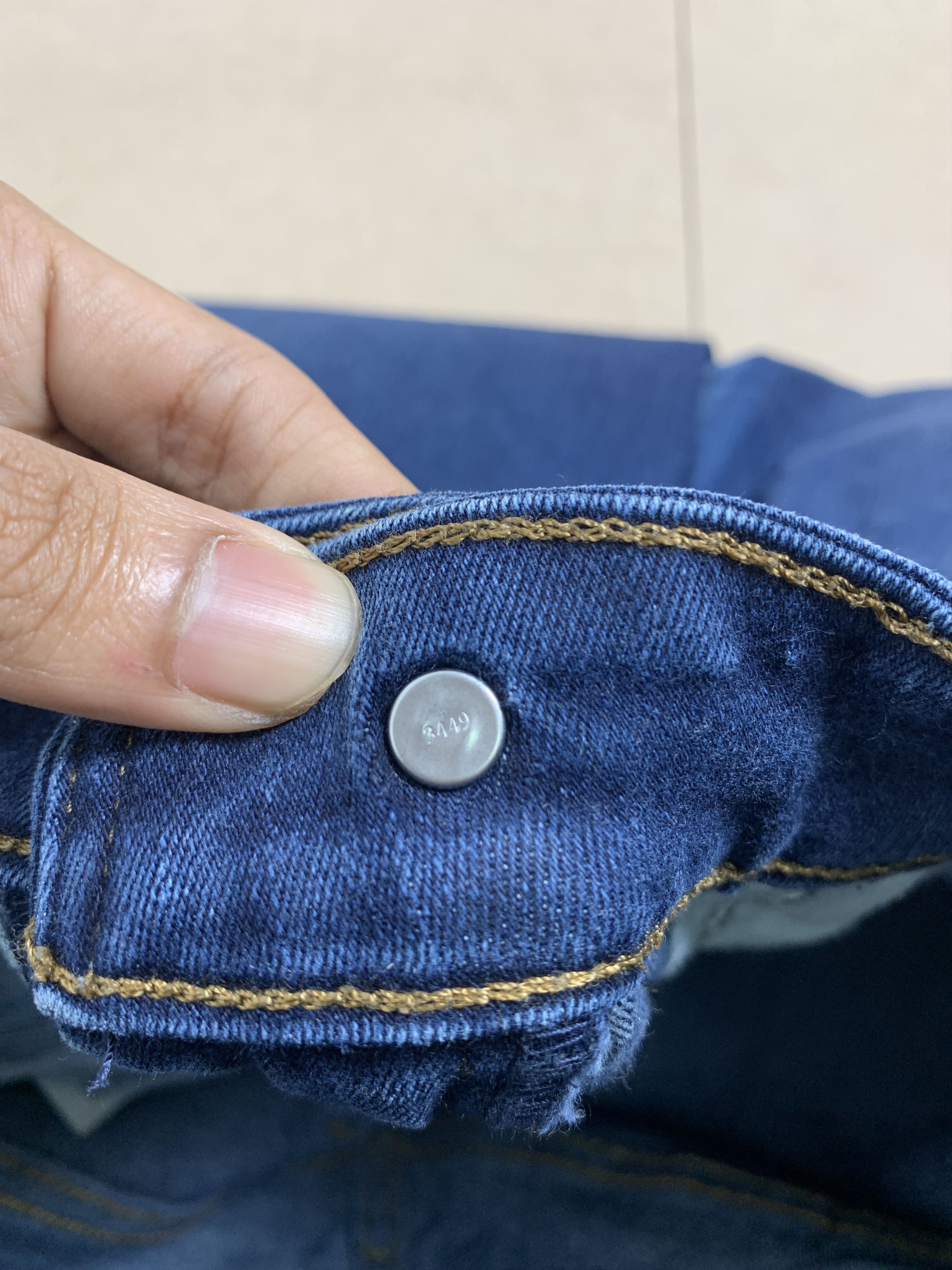 Levi's Vintage Levis 575 Skinny Distressed Blue Jeans Size 28" / US 6 / IT 42 - 22 Thumbnail