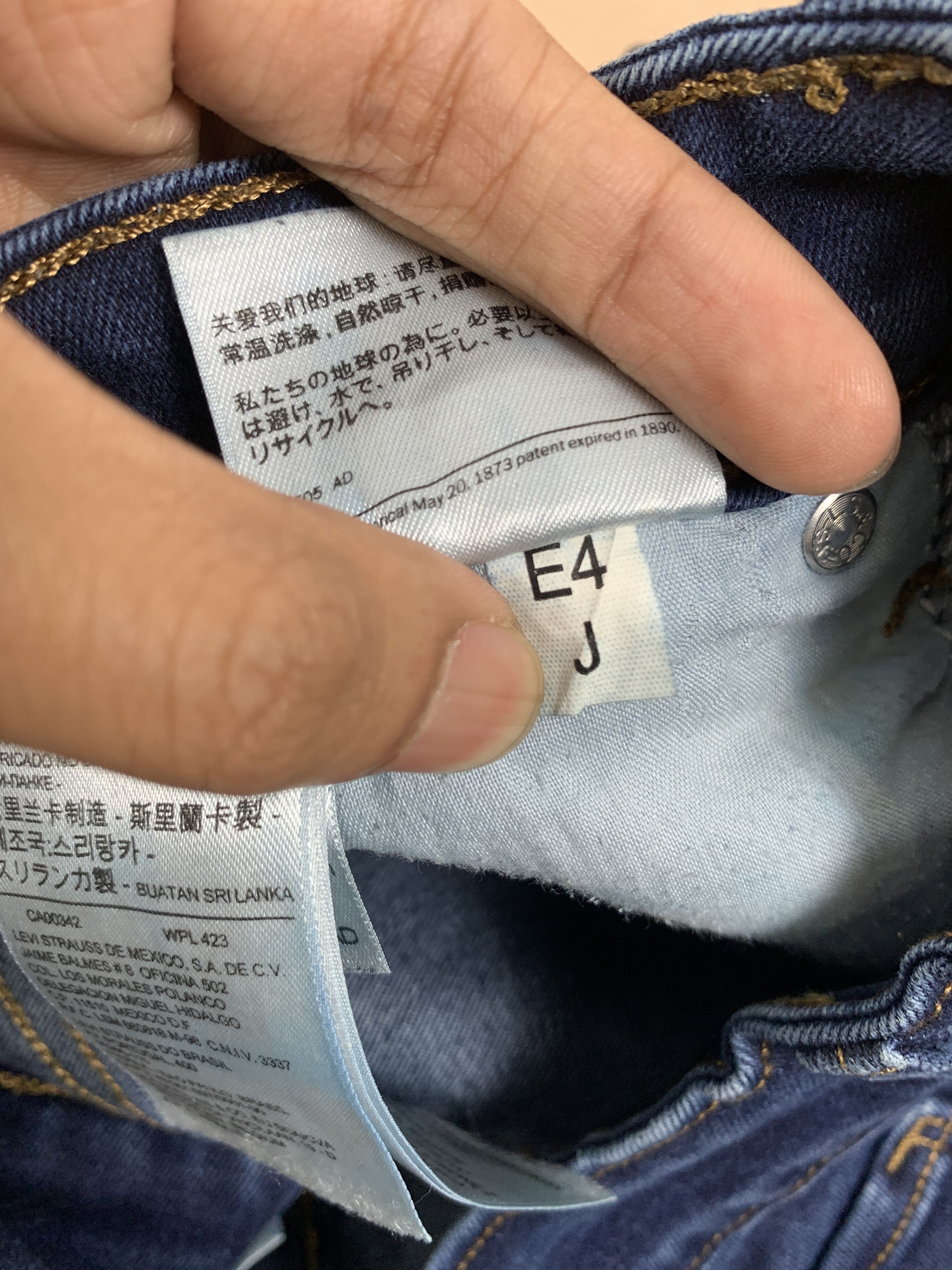 Levi's Vintage Levis 575 Skinny Distressed Blue Jeans Size 28" / US 6 / IT 42 - 13 Thumbnail