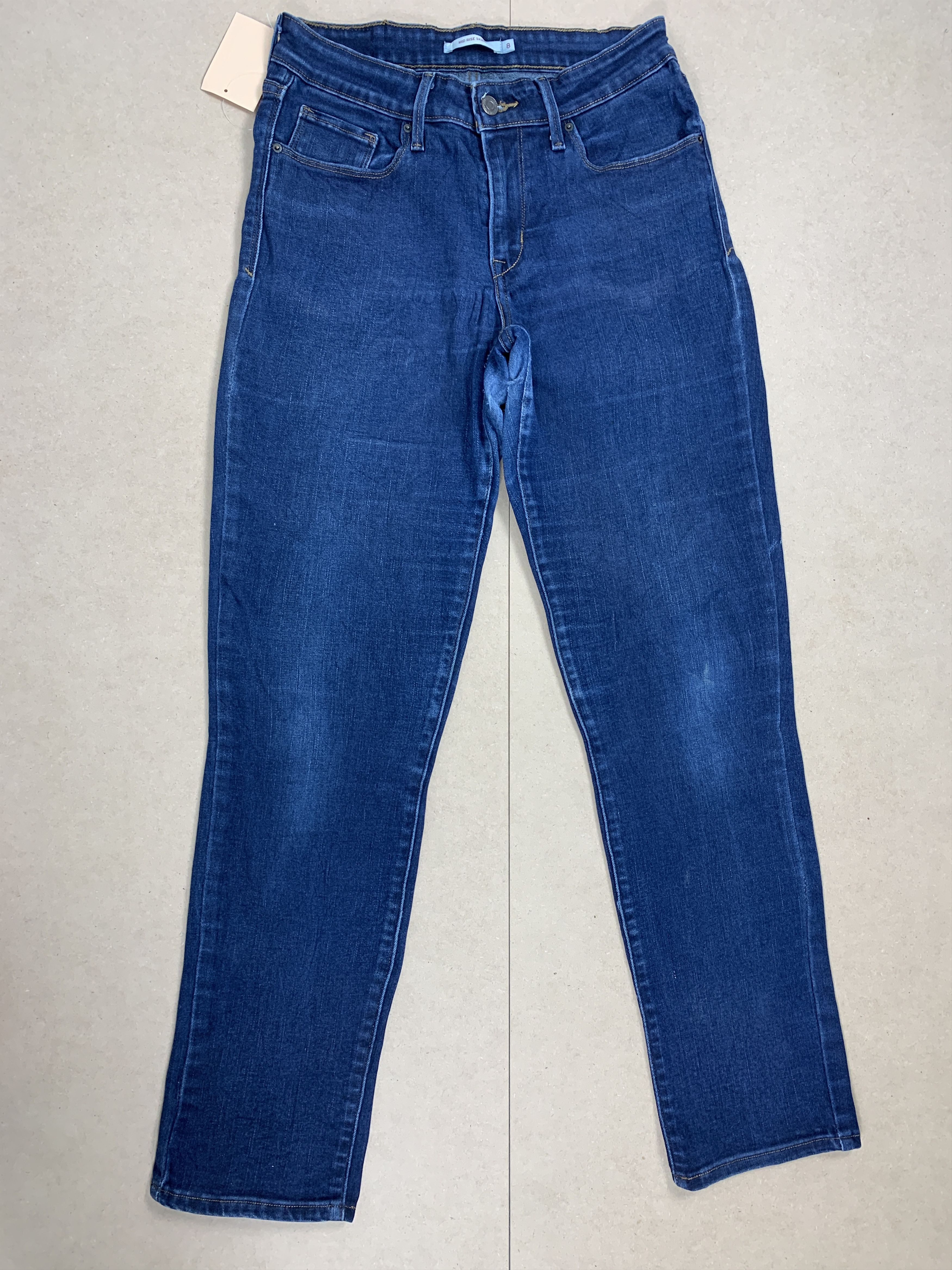 Levi's Vintage Levis 575 Skinny Distressed Blue Jeans Size 28" / US 6 / IT 42 - 1 Thumbnail