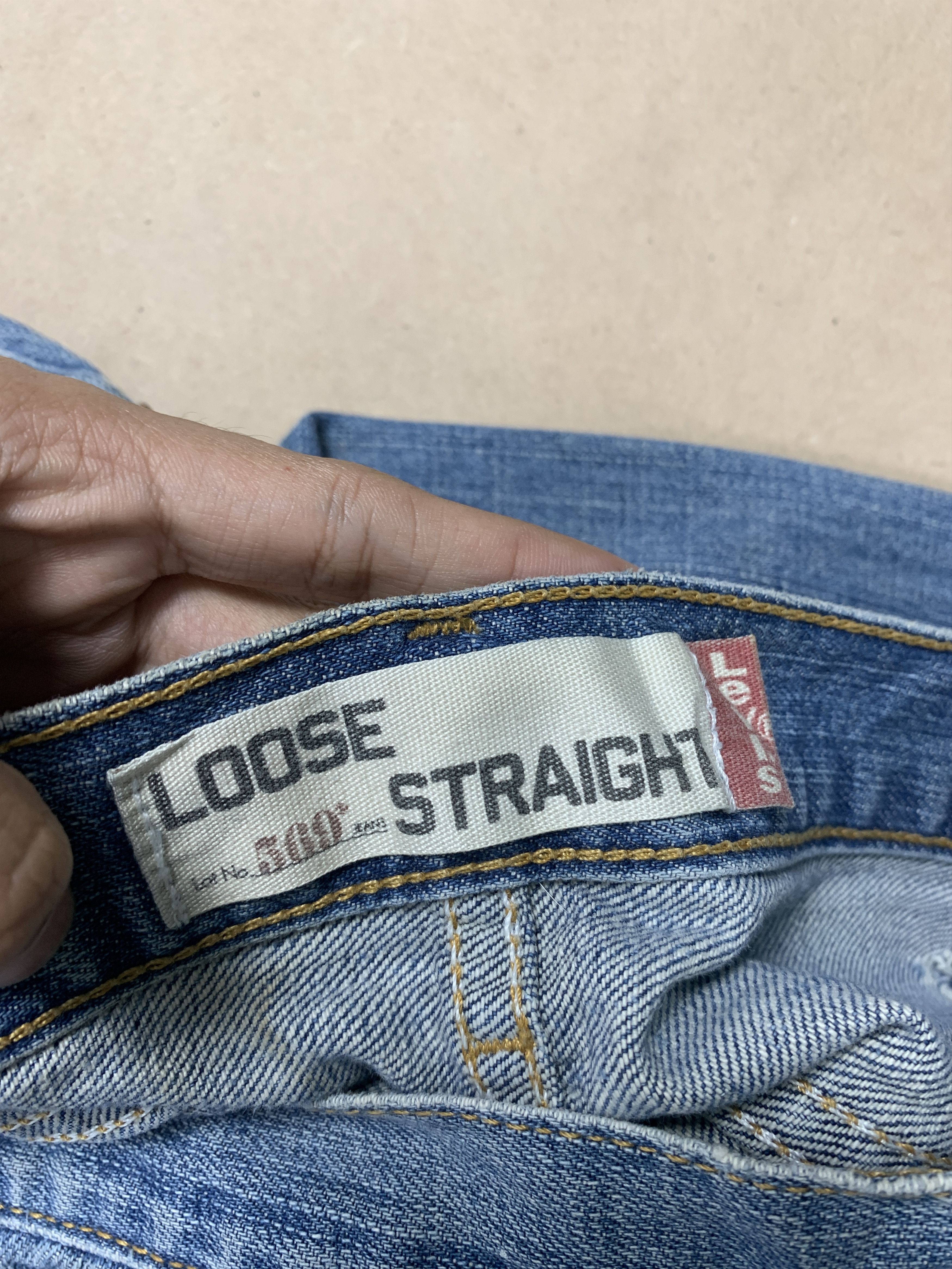 Levi's Vintage LEVI'S 569 Straight Cut Painter Faded Jeans P0183 Size US 38 / EU 54 - 18 Thumbnail