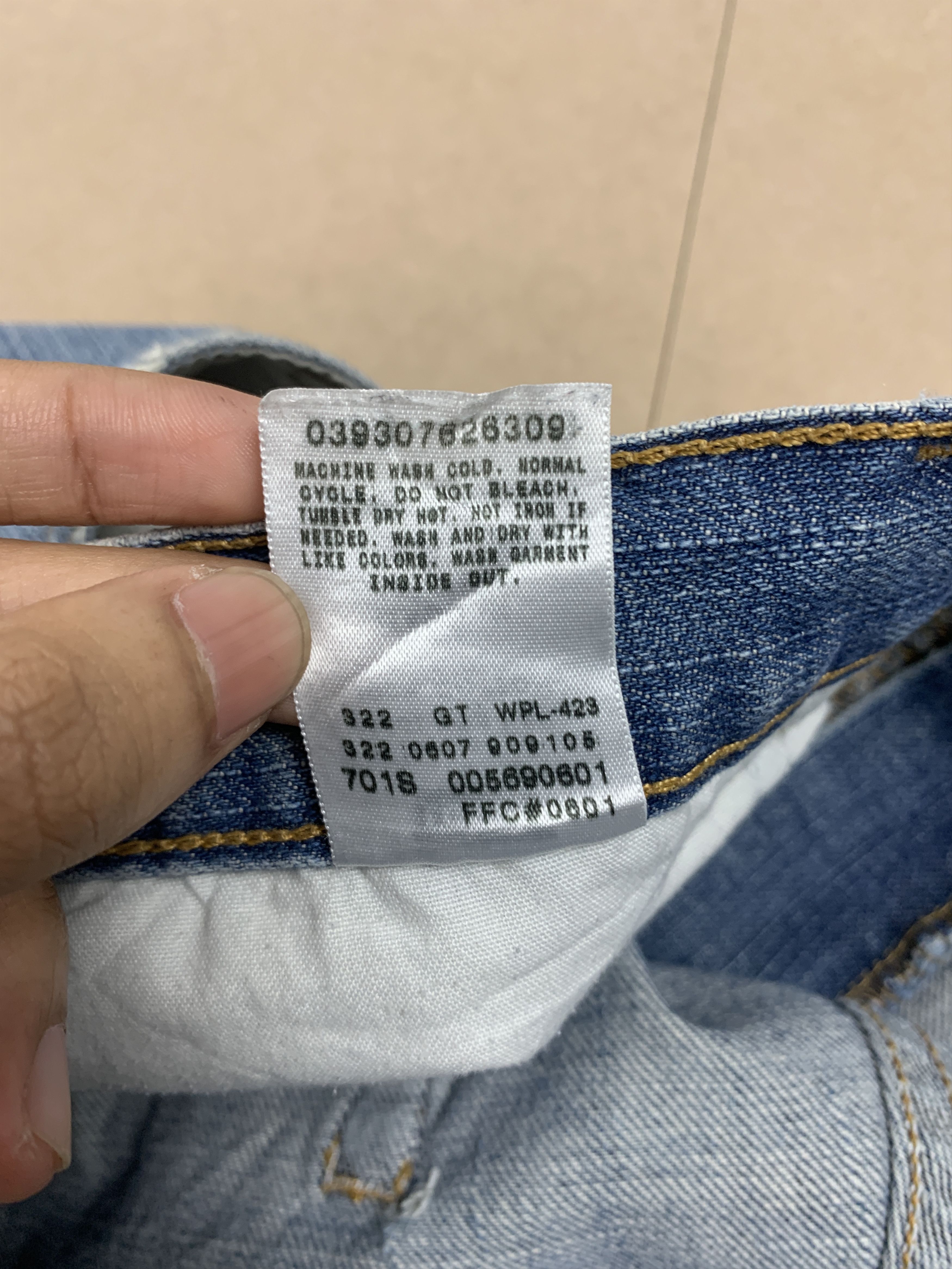 Levi's Vintage LEVI'S 569 Straight Cut Painter Faded Jeans P0183 Size US 38 / EU 54 - 17 Thumbnail