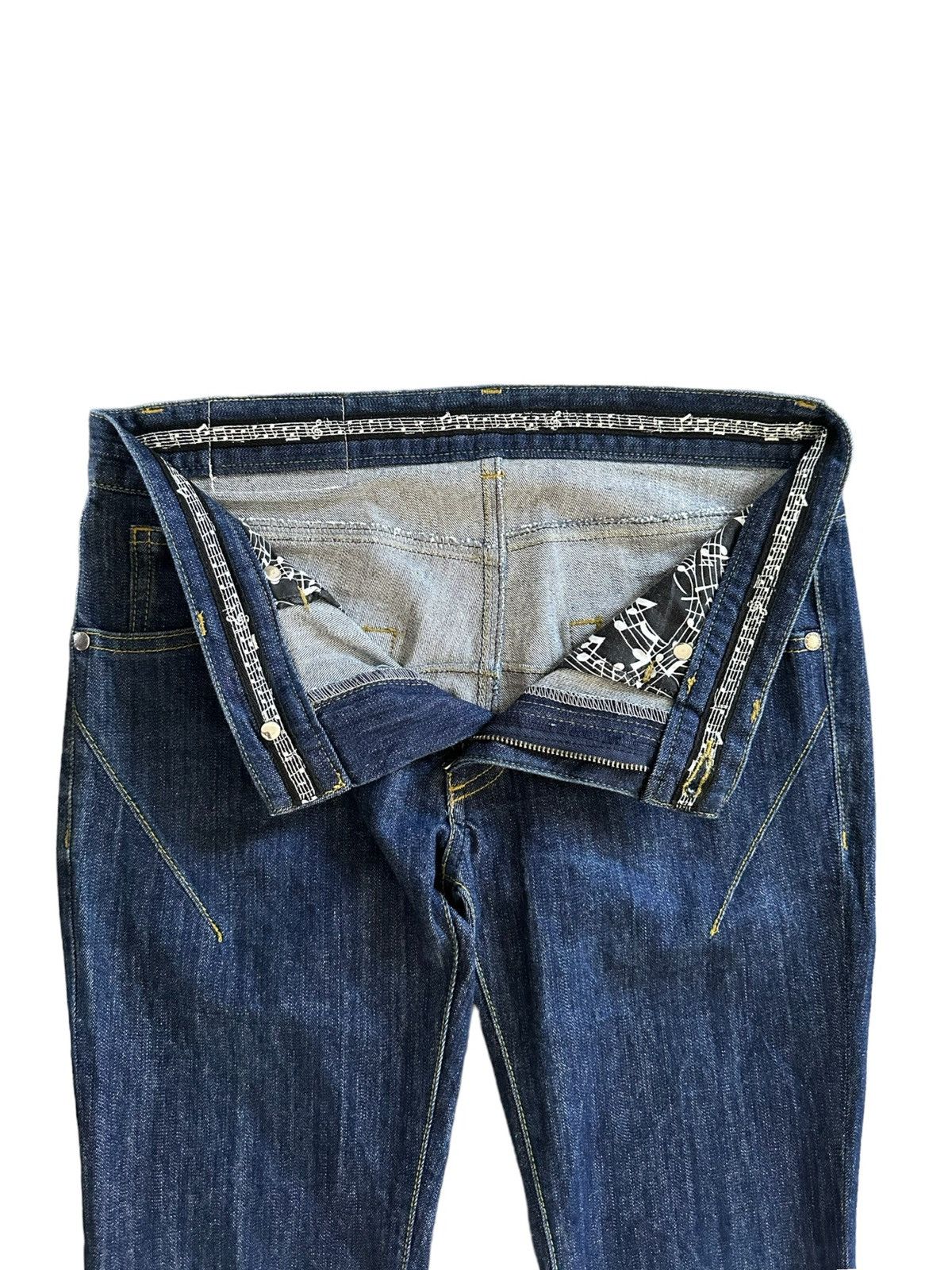 Number (N)ine Number Nine Denim musical note slim denim Size US 29 - 6 Thumbnail