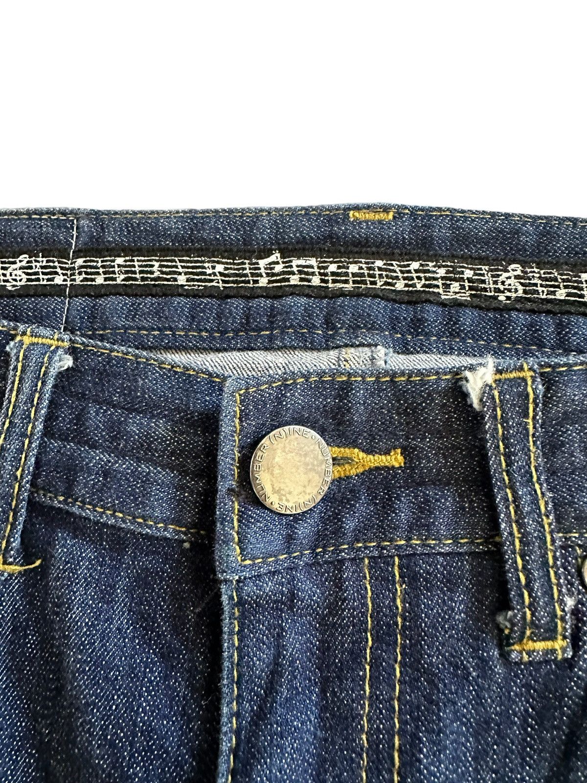 Number (N)ine Number Nine Denim musical note slim denim Size US 29 - 5 Thumbnail
