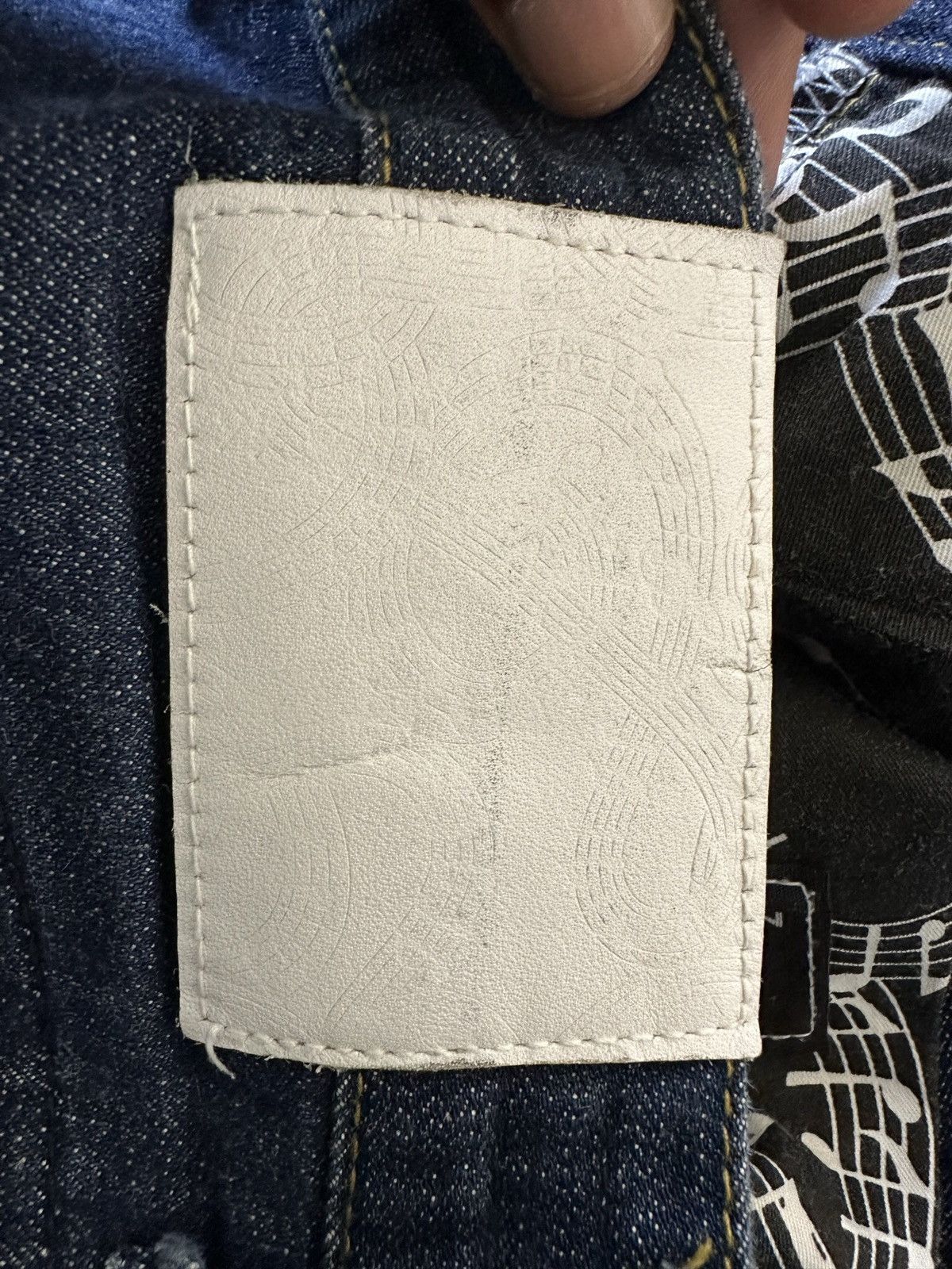 Number (N)ine Number Nine Denim musical note slim denim Size US 29 - 13 Thumbnail
