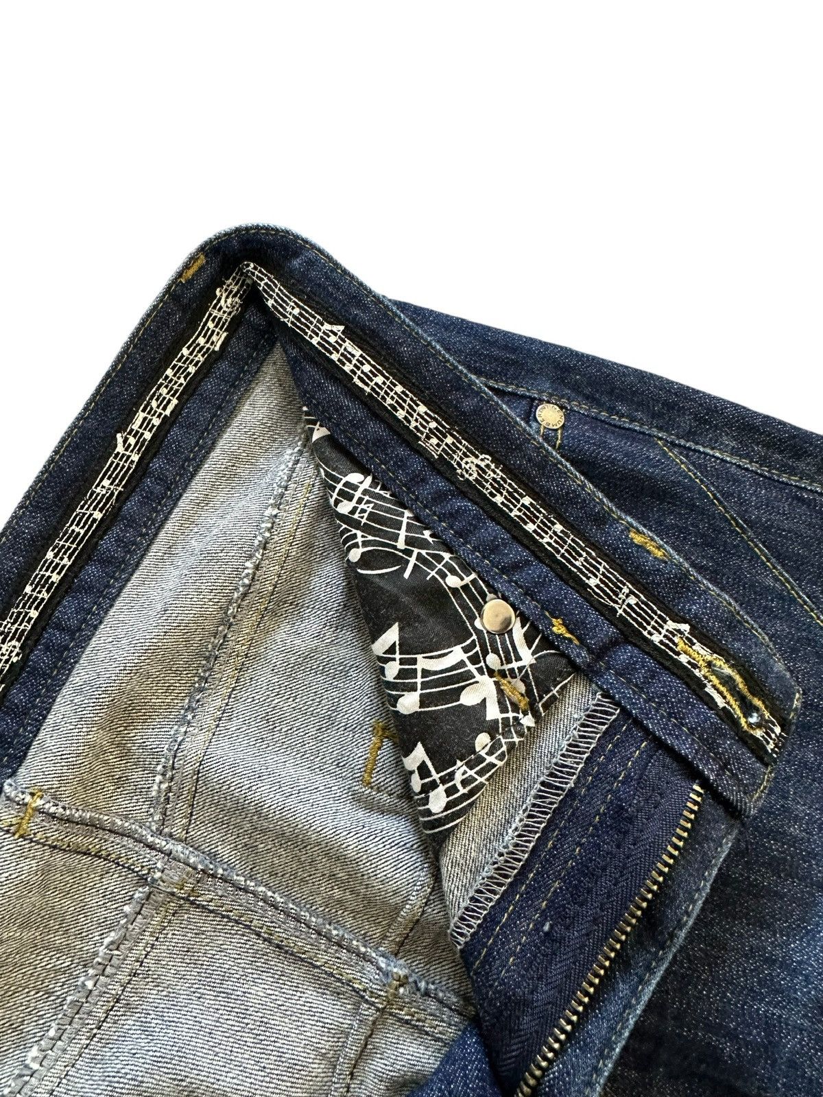 Number (N)ine Number Nine Denim musical note slim denim Size US 29 - 10 Thumbnail