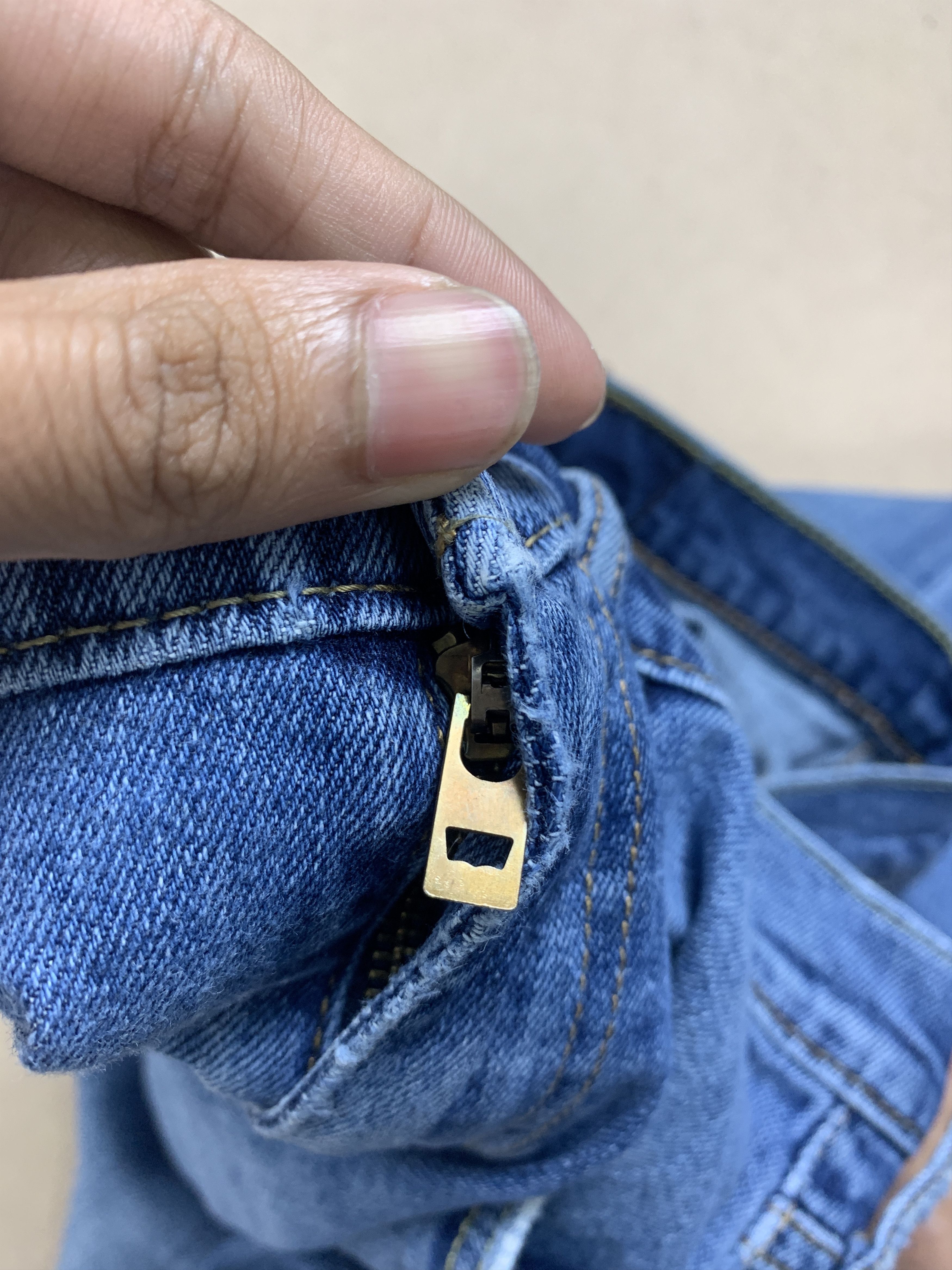 Levi's × Vintage Vintage Levis 513 Straight Cut Distressed Jeans P0176 Size US 32 / EU 48 - 21 Thumbnail